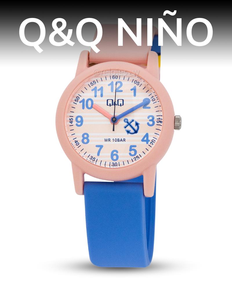 Reloj Q&Q Niña Tortuga V23A011Y