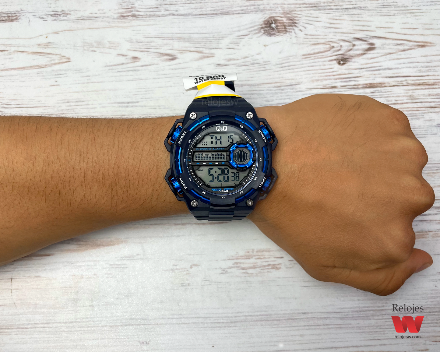 Reloj Q&Q Hombre Azul Oscuro M163J803Y