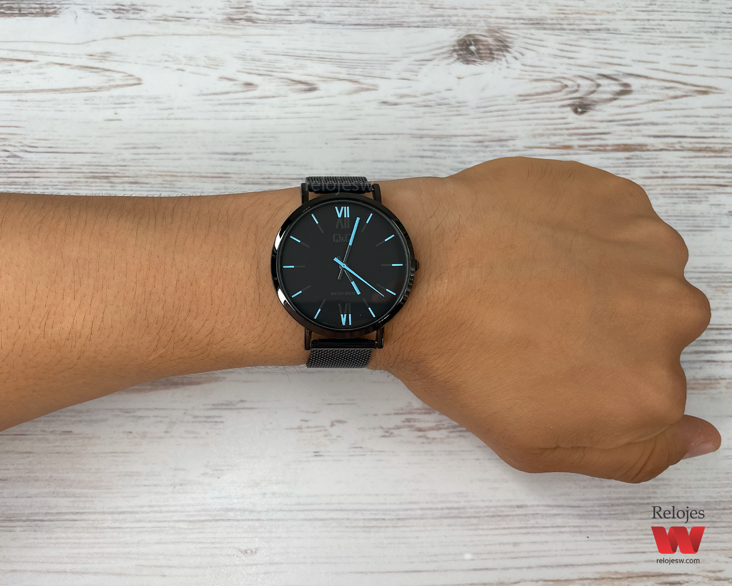 Reloj Q&Q Hombre Negro Q63A514Y