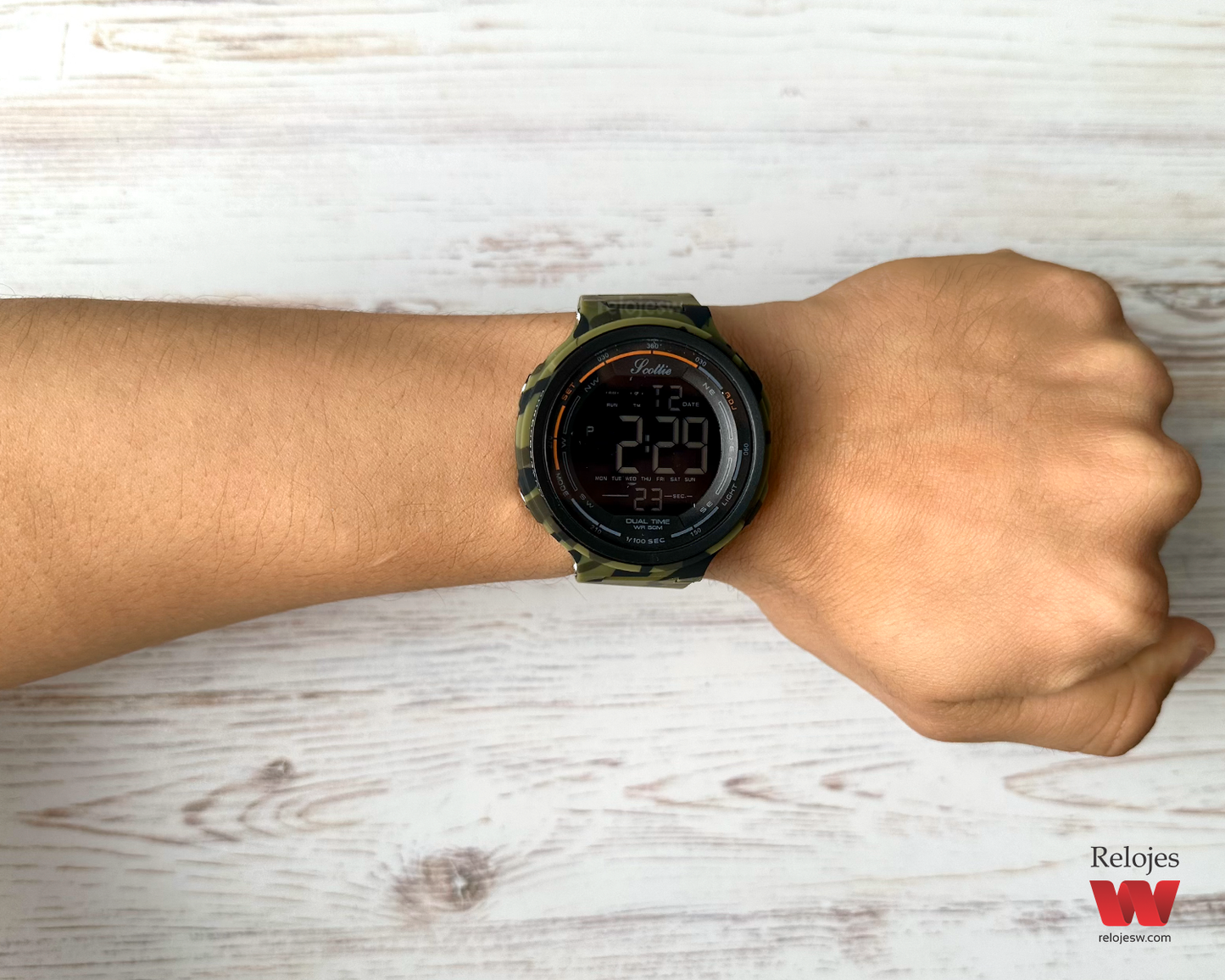 Reloj Scottie Hombre Verde Militar 1841-VEMI