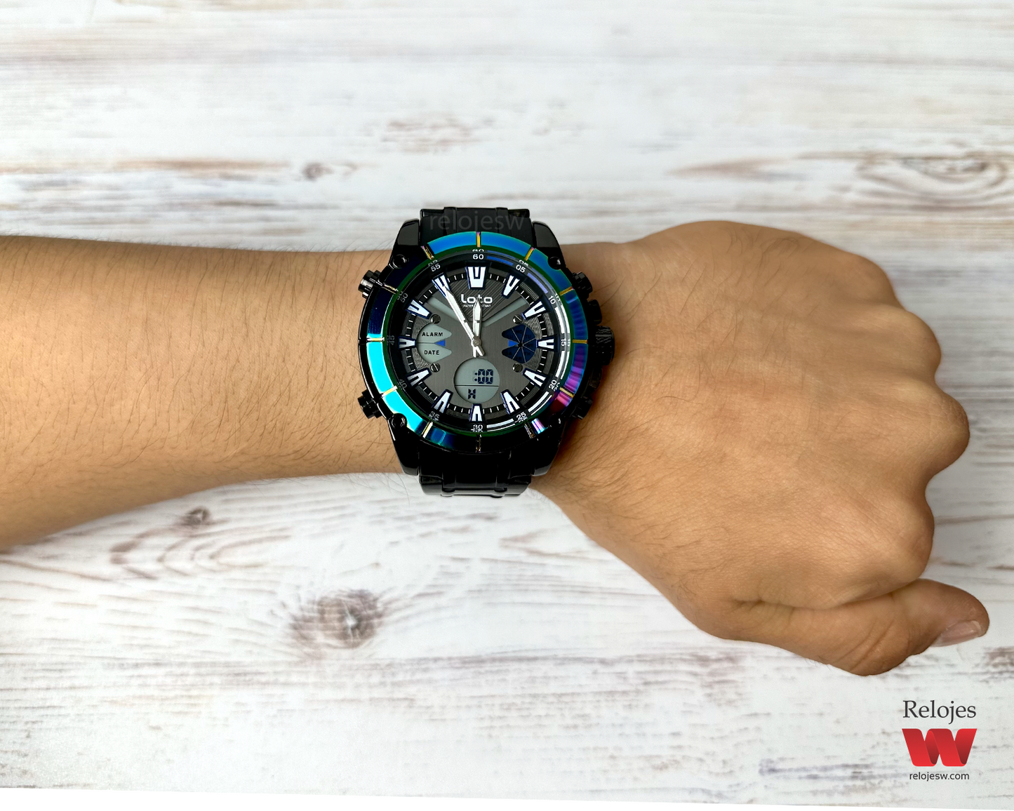 Reloj Loto Hombre Negro LT-2376-NETO