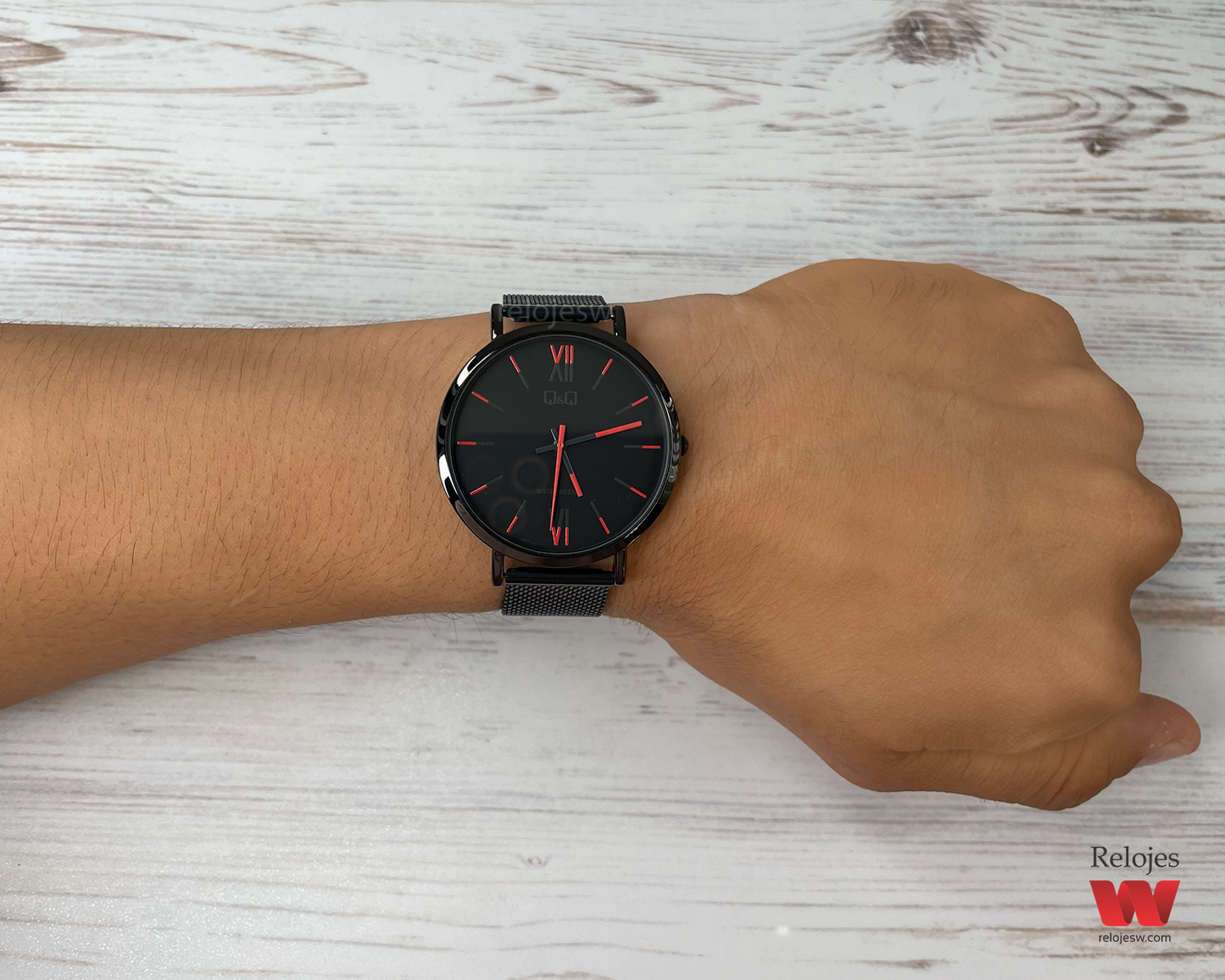 Reloj Q&Q Hombre Negro Q63A511Y