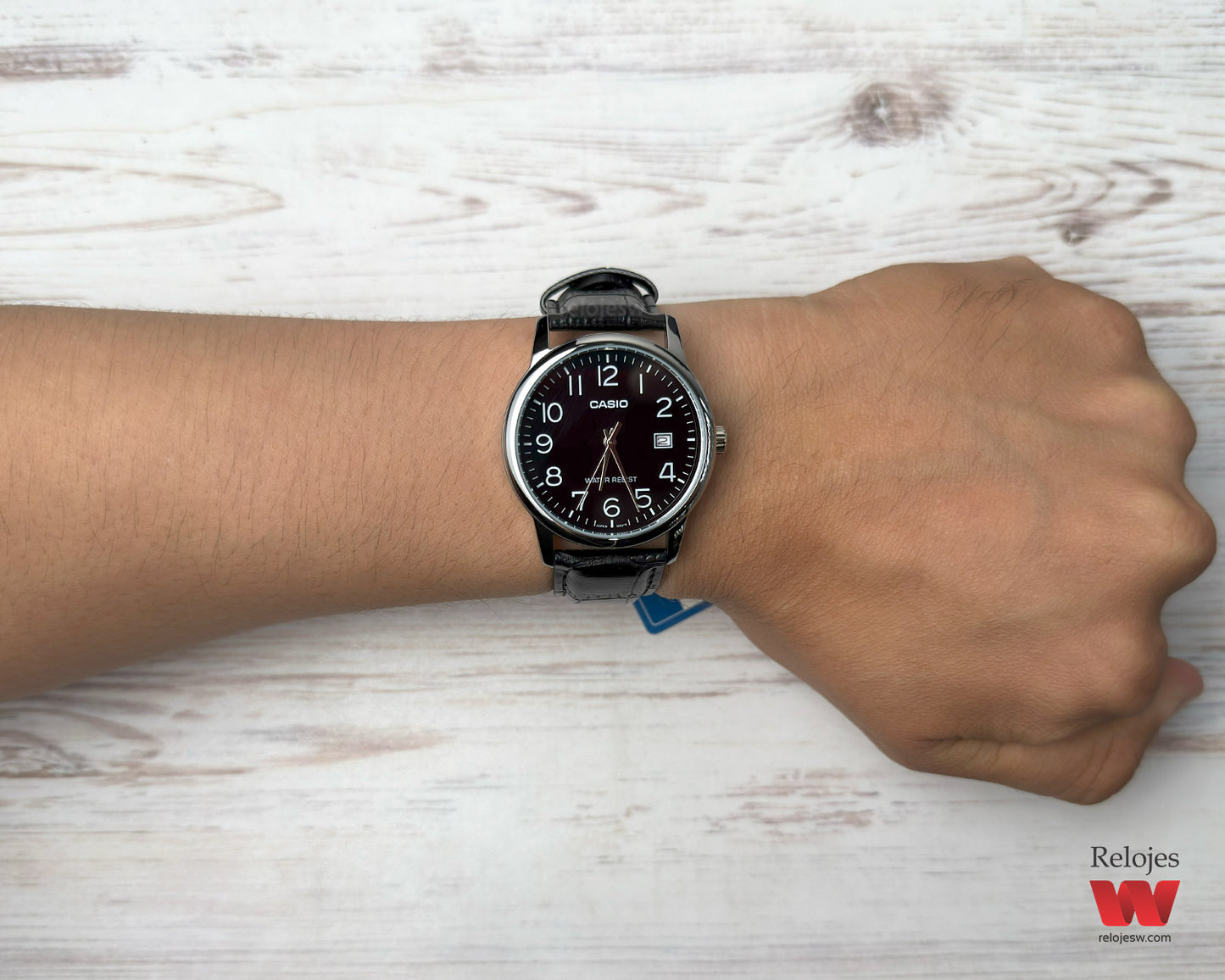 Reloj Casio Hombre Negro MTP-V002L-1B
