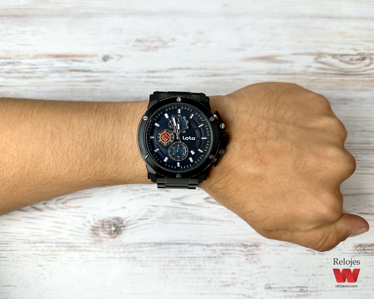 Reloj Loto Hombre Negro LT-2415-NENE