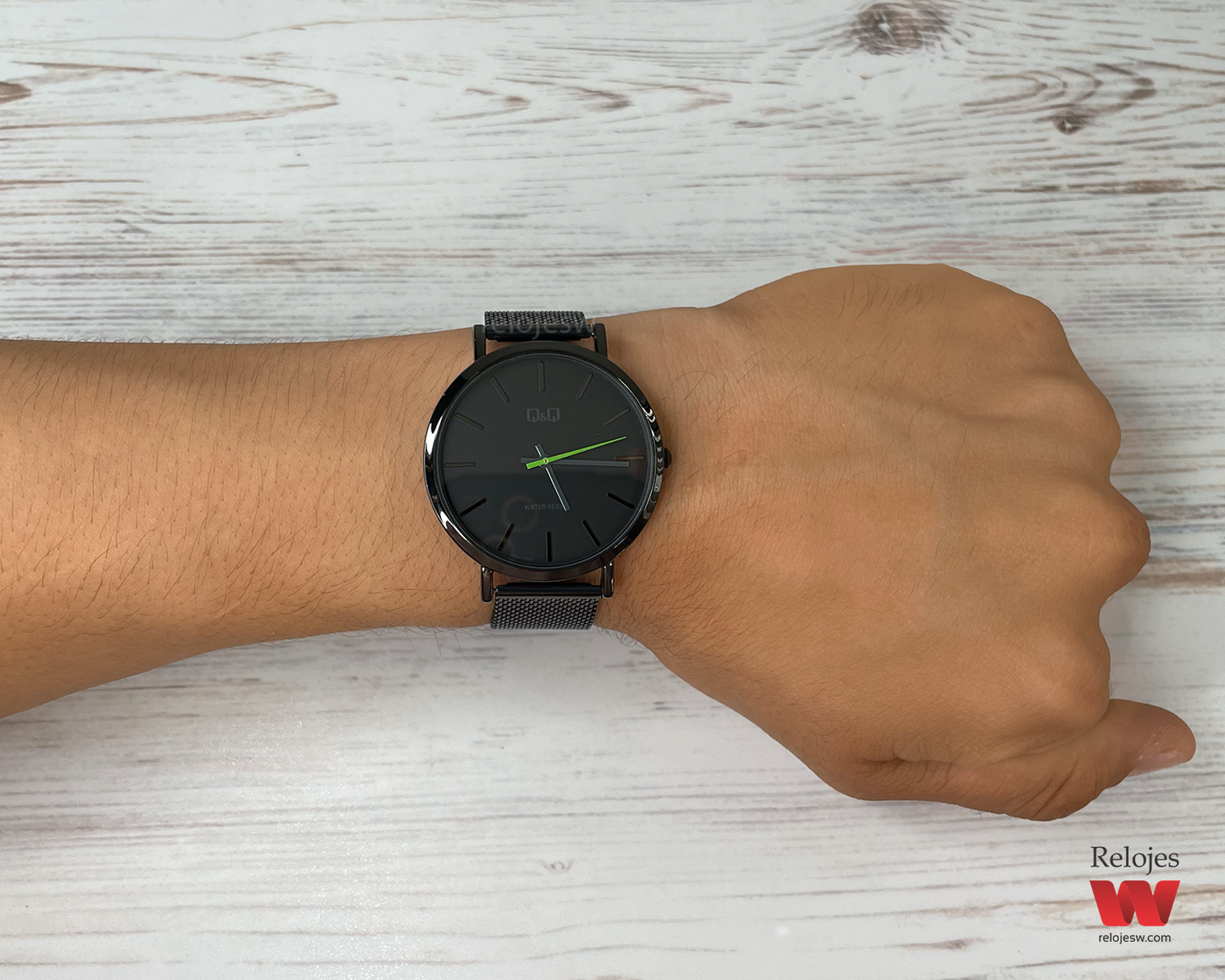 Reloj Q&Q Hombre Negro Q63A518Y