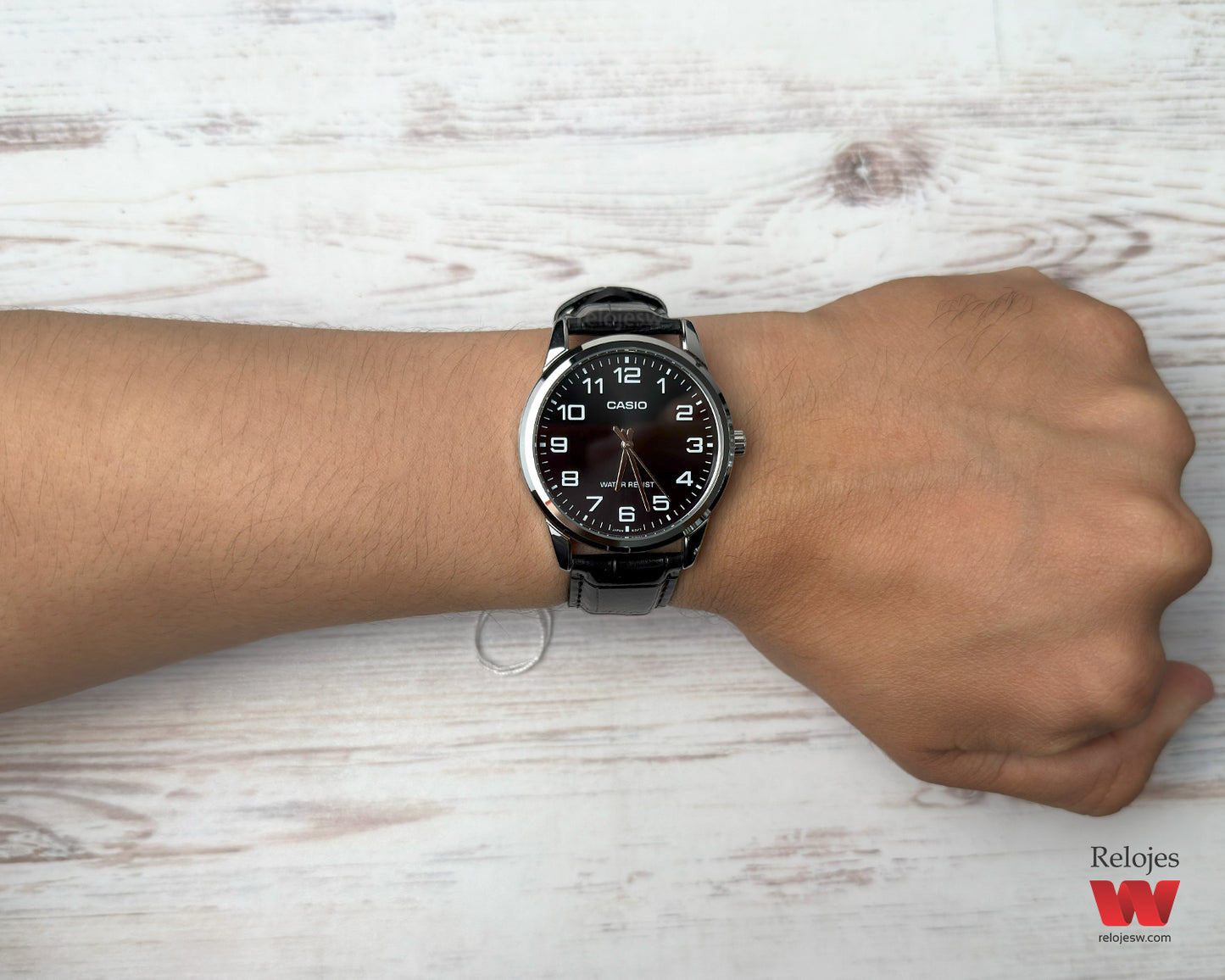 Reloj Casio Hombre Negro MTP-V001L-1B
