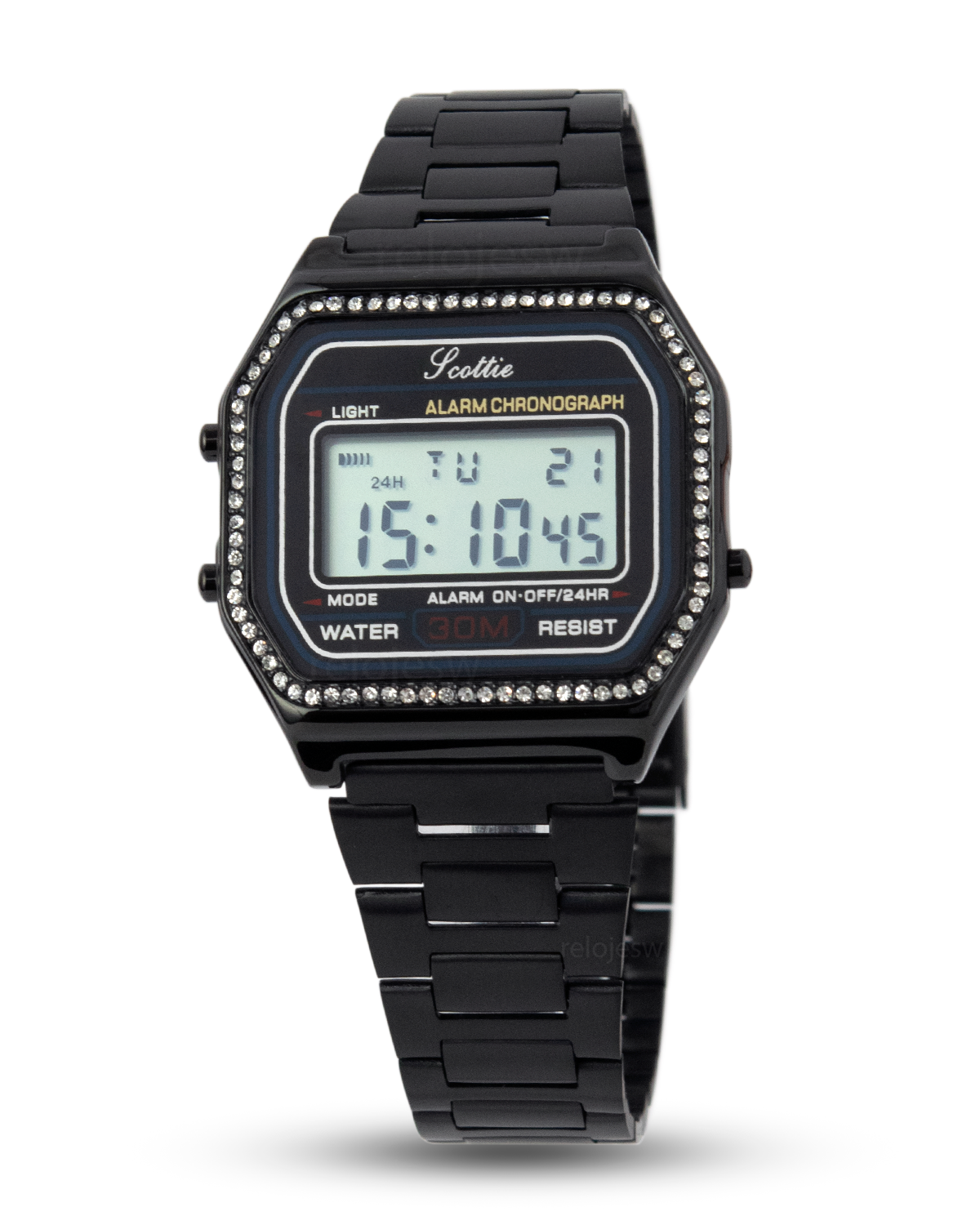 Reloj Scottie Mujer Negro 1474 NE