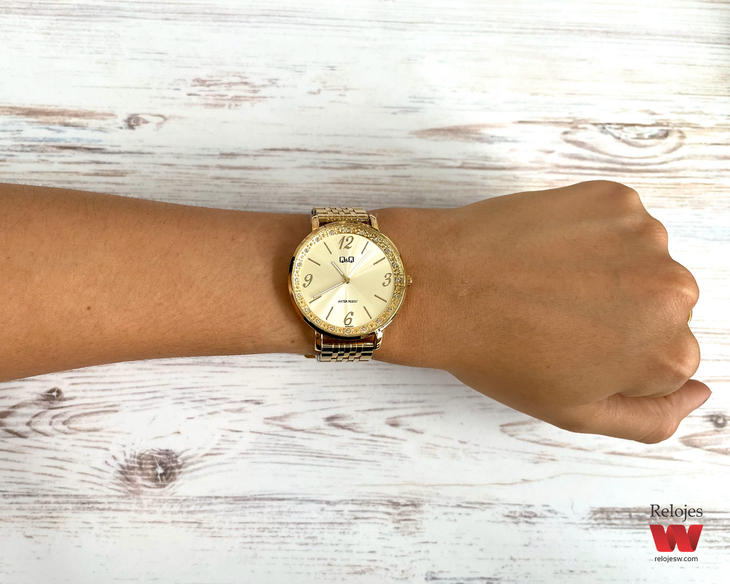 Reloj Q&Q Mujer QC09J004Y Dorado