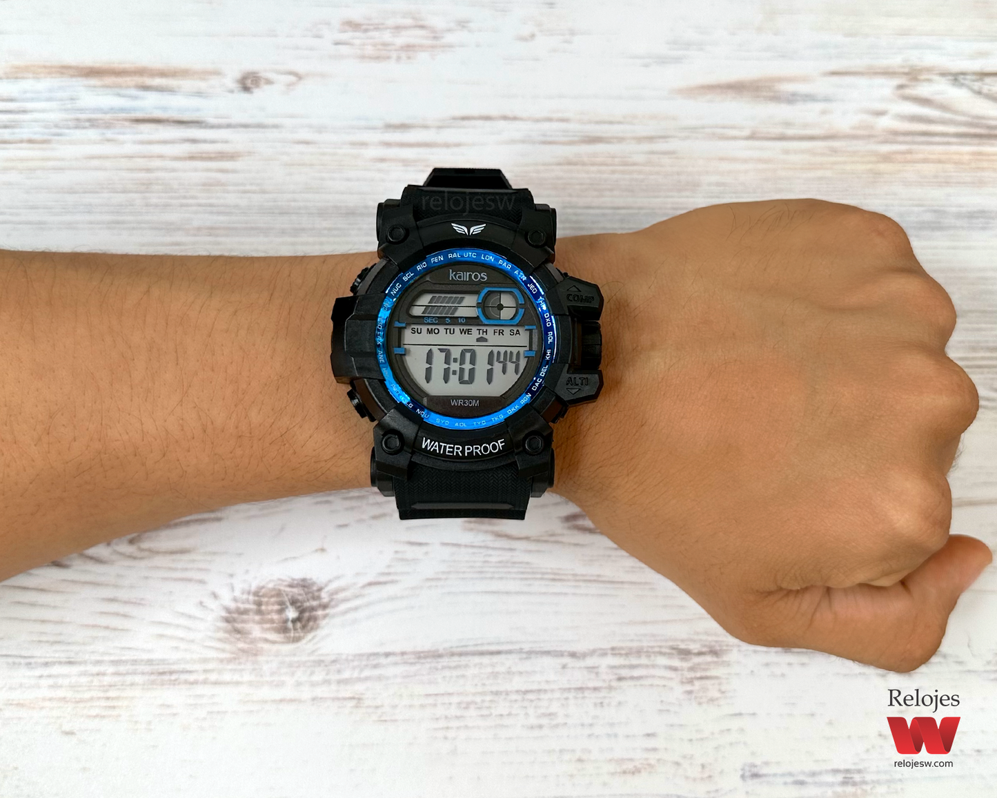 Reloj Kairos Hombre DM1314 Negro Azul