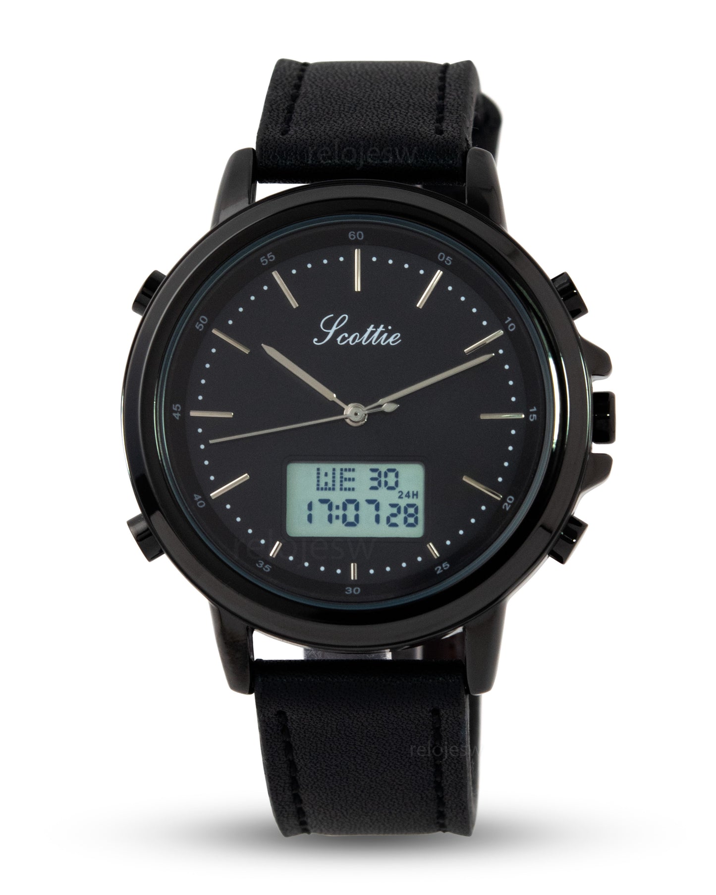 Reloj Scottie Hombre Negro 1652-NENE
