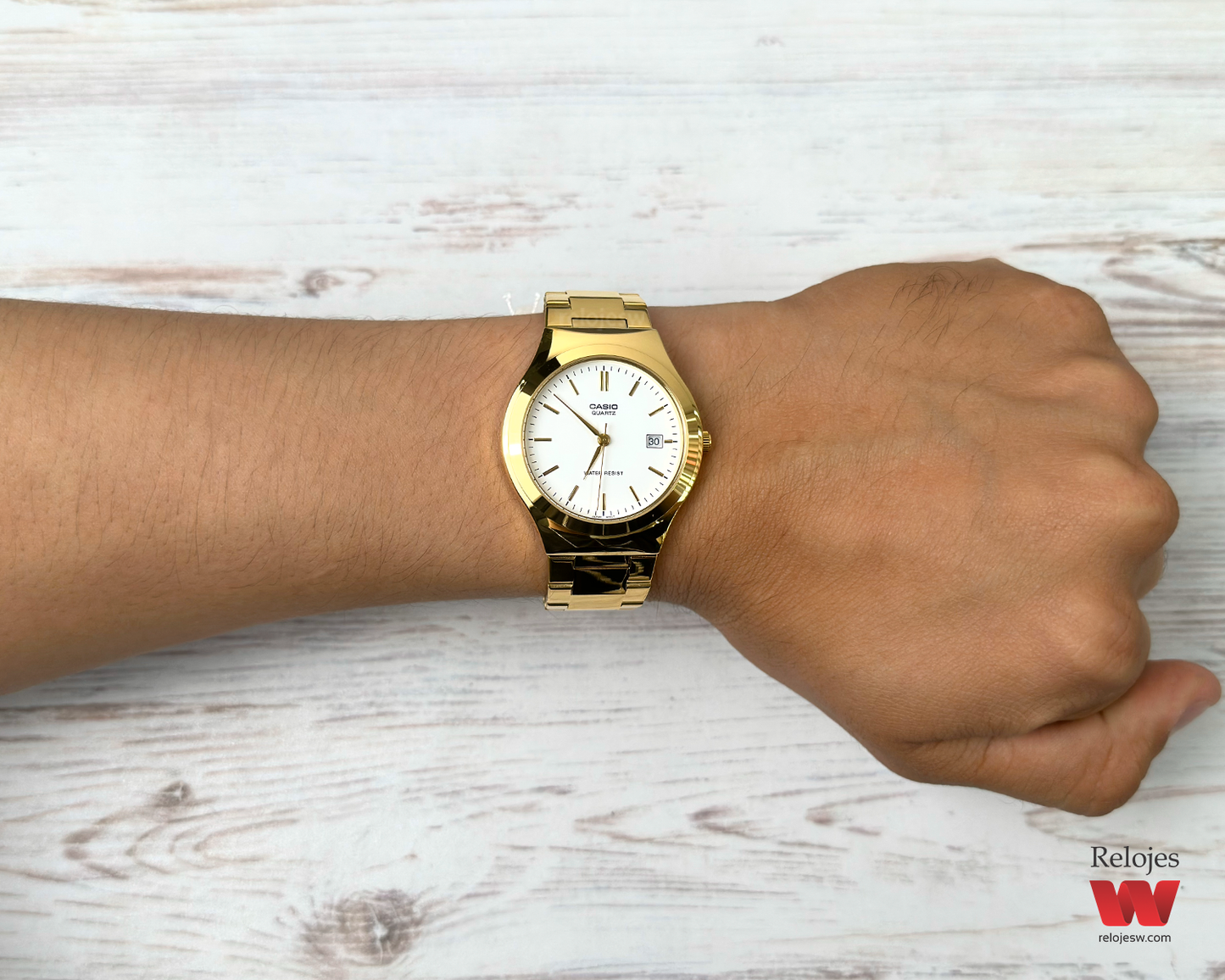 Reloj Casio Hombre Dorado MTP-1170N-7AR