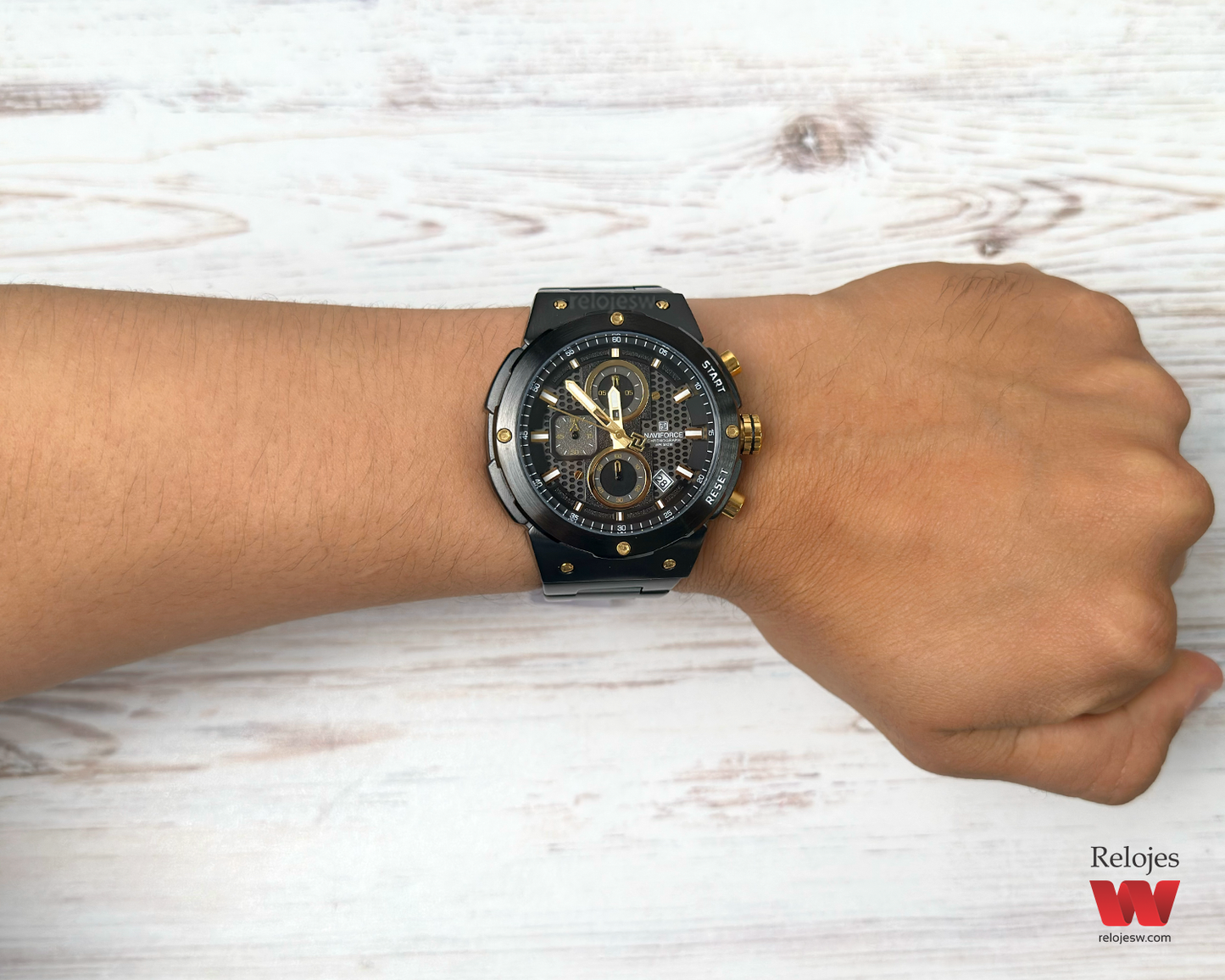 Reloj Naviforce Hombre Negro NF8072-NENE