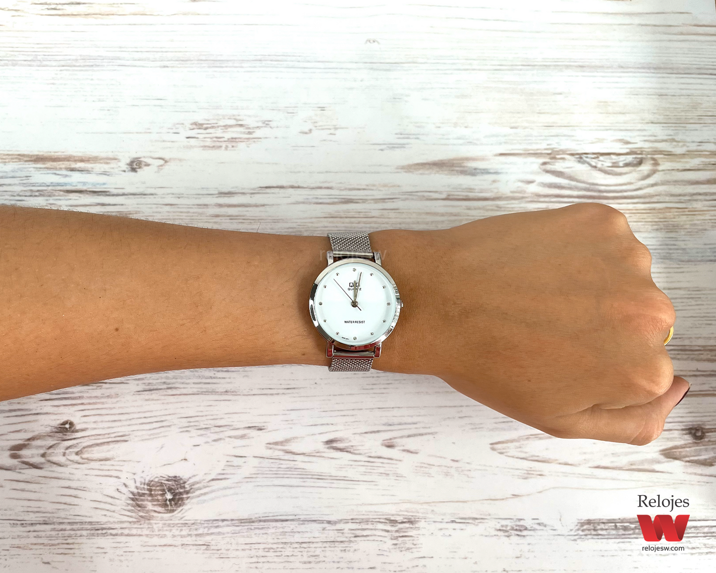 Reloj Q&Q Mujer QA21J211Y Plateado