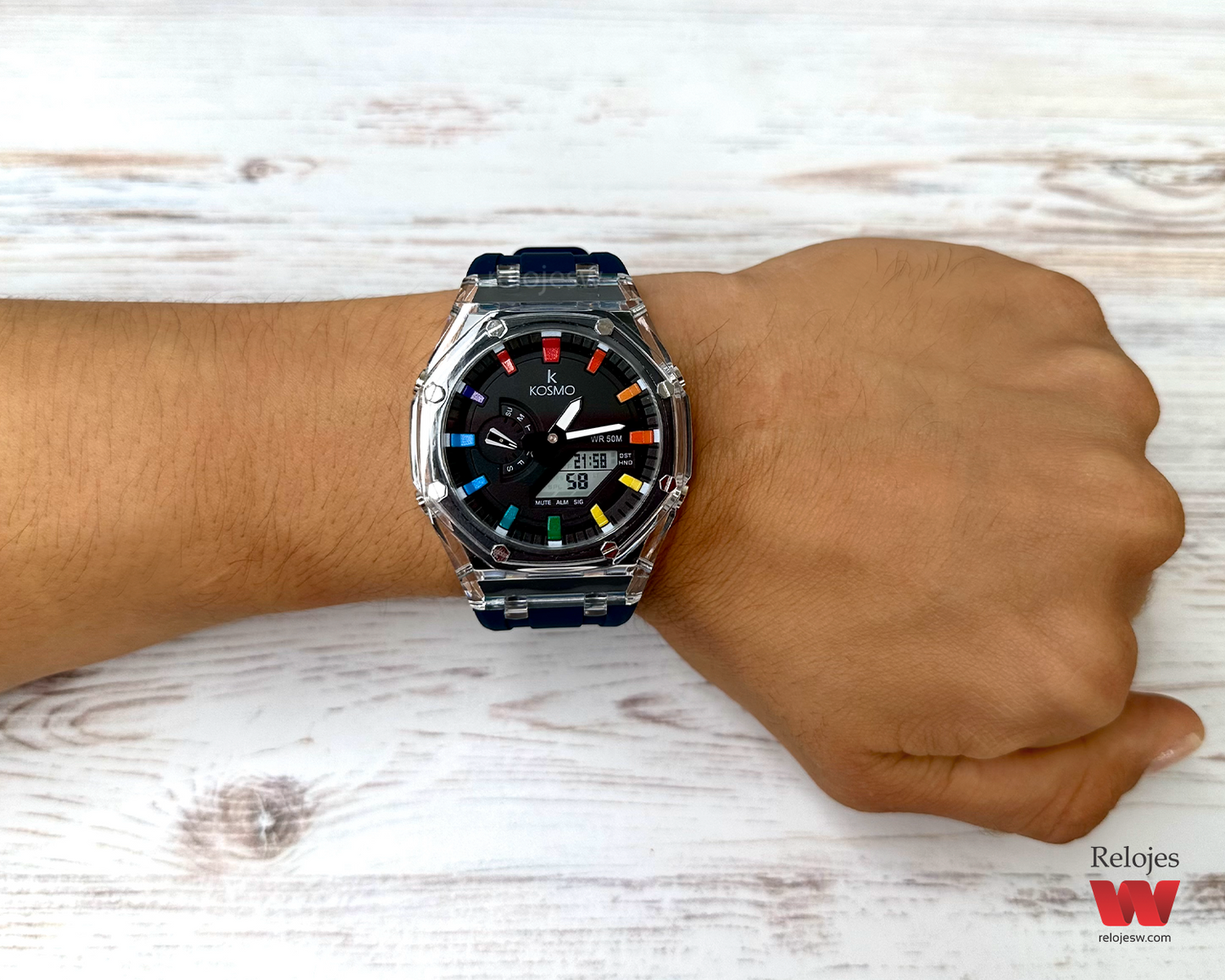 Reloj Kosmo Hombre K4010 Negro