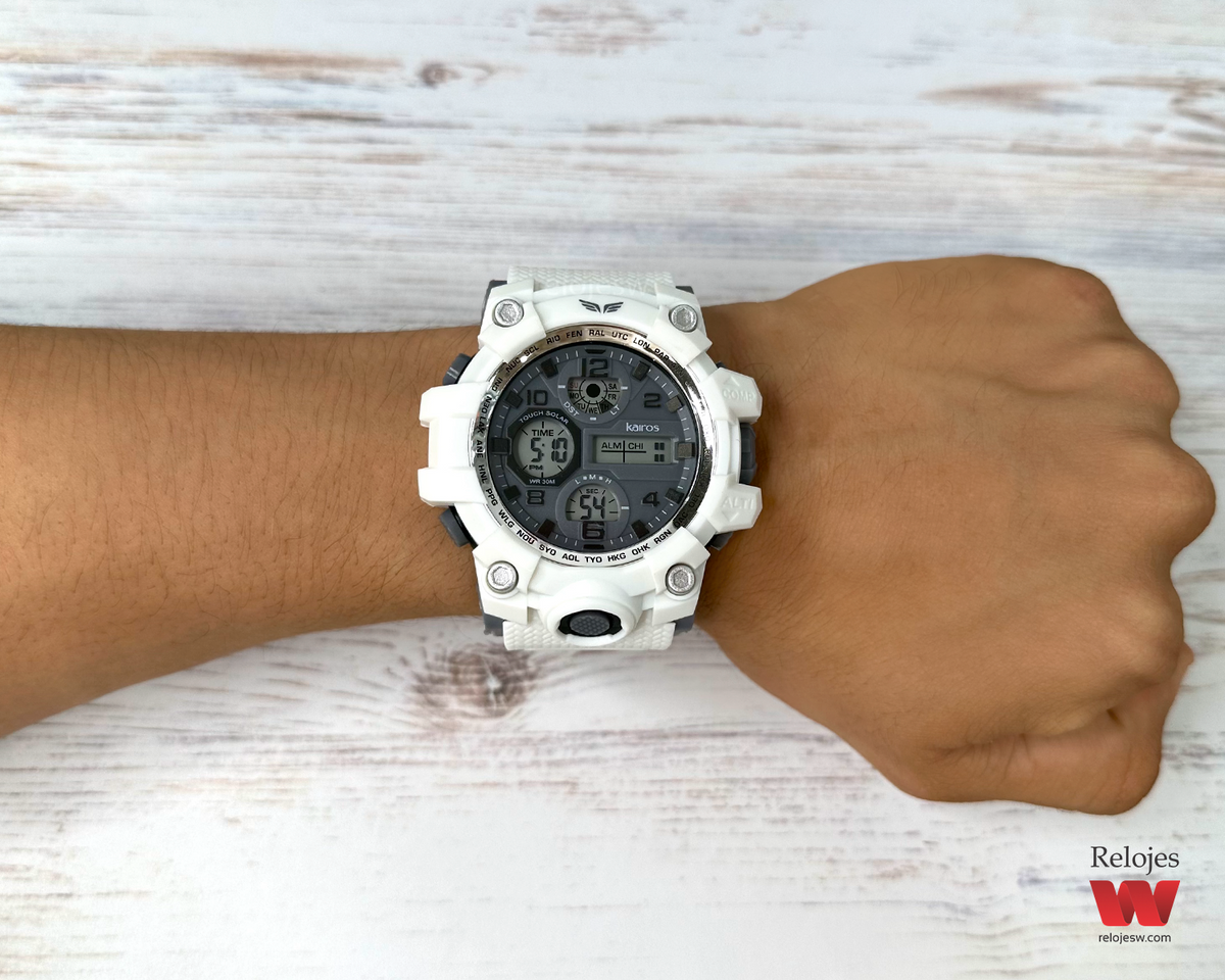 Reloj Kairos Hombre DM1618 Blanco Gris