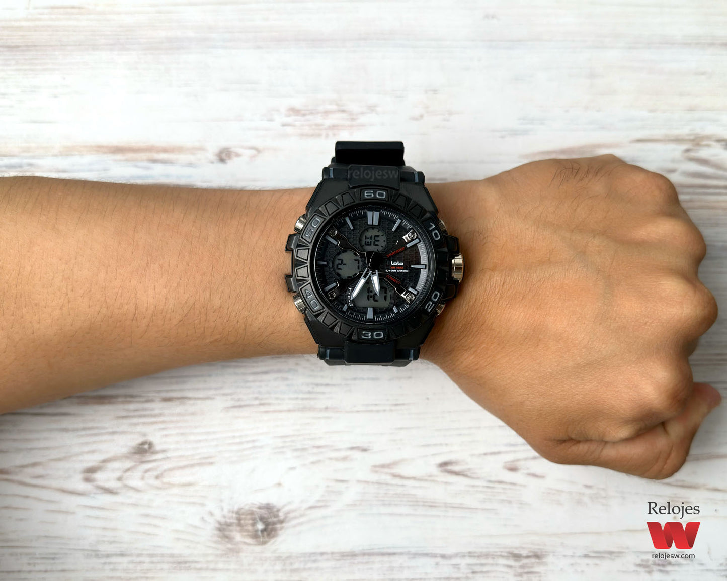 Reloj Loto Hombre Negro LT-2508-NENE