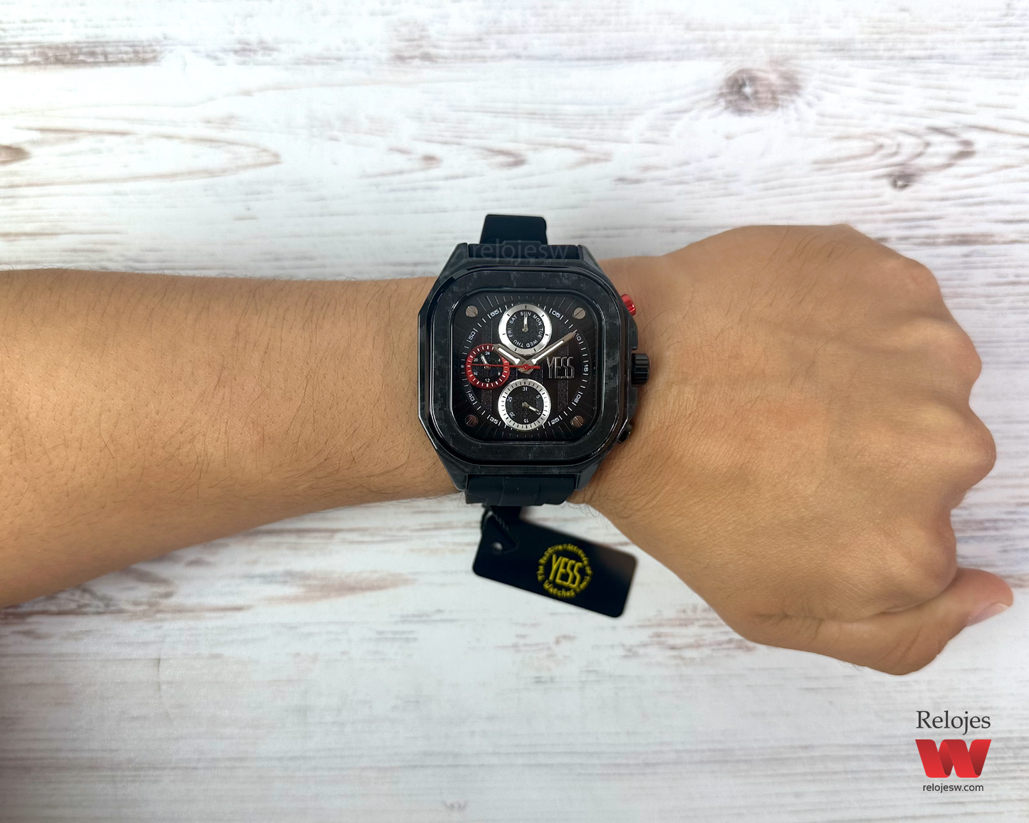 Reloj Yess Hombre Negro Y23063-5