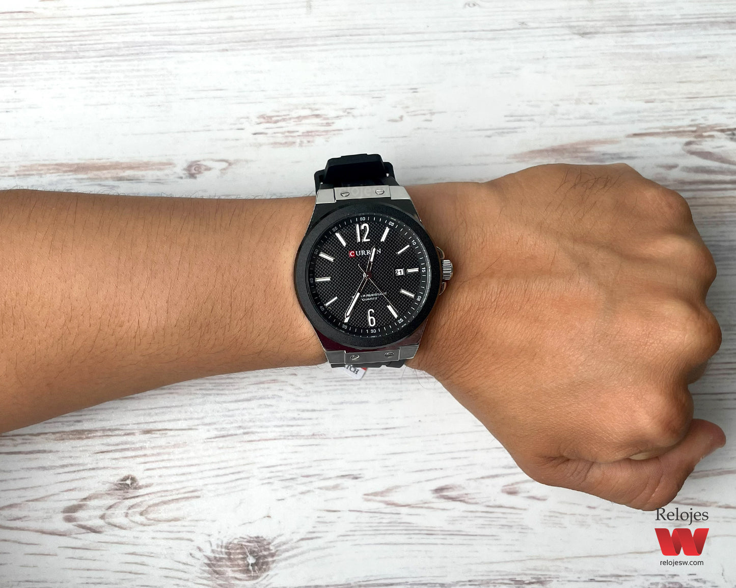 Reloj Curren Hombre Negro CU8467-NEPLNE