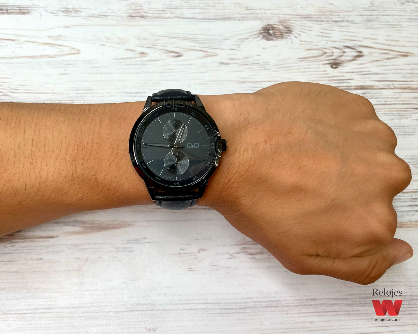 Reloj Q&Q Hombre Negro A11A004Y