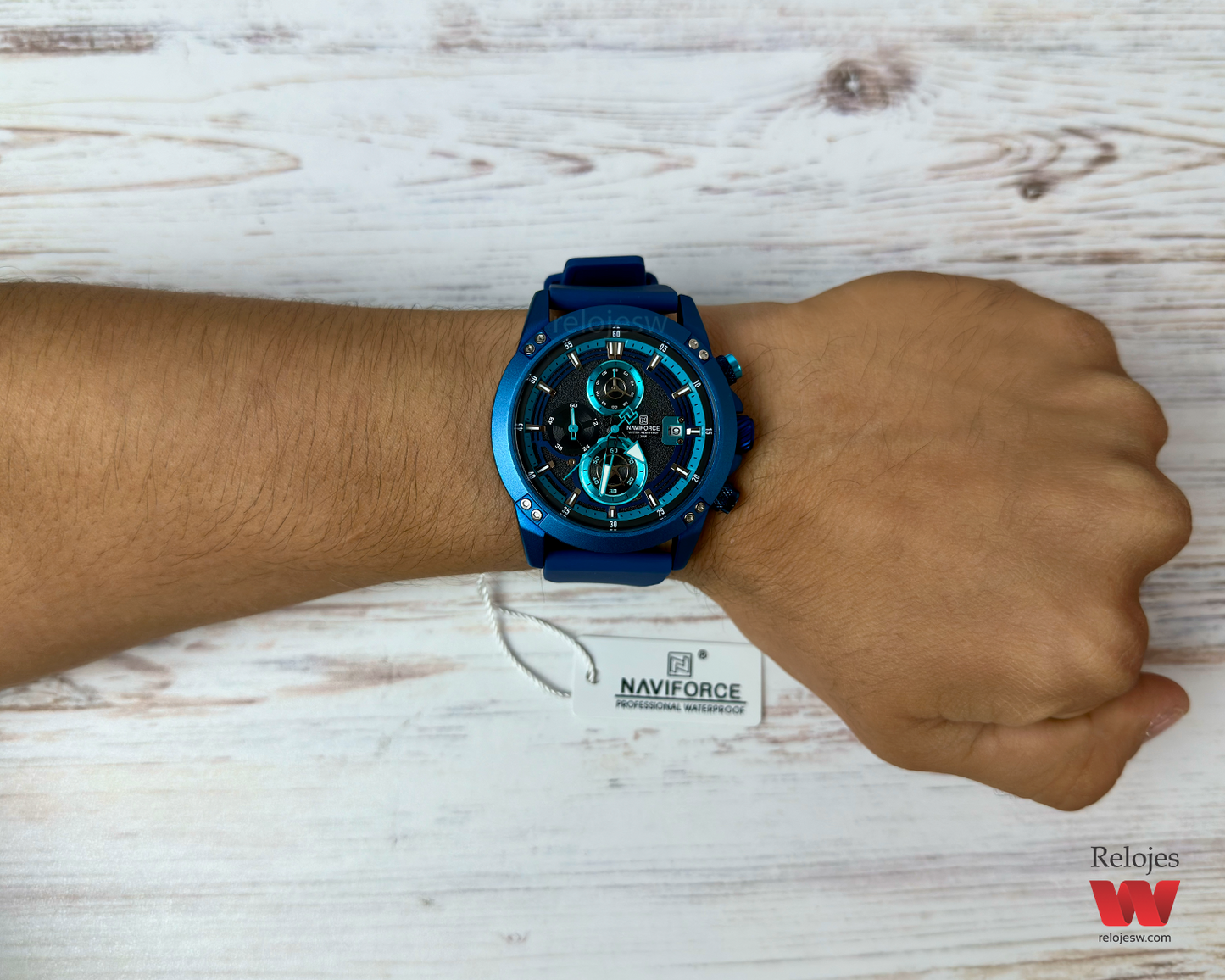 Reloj Naviforce Hombre Azul NF8033-1