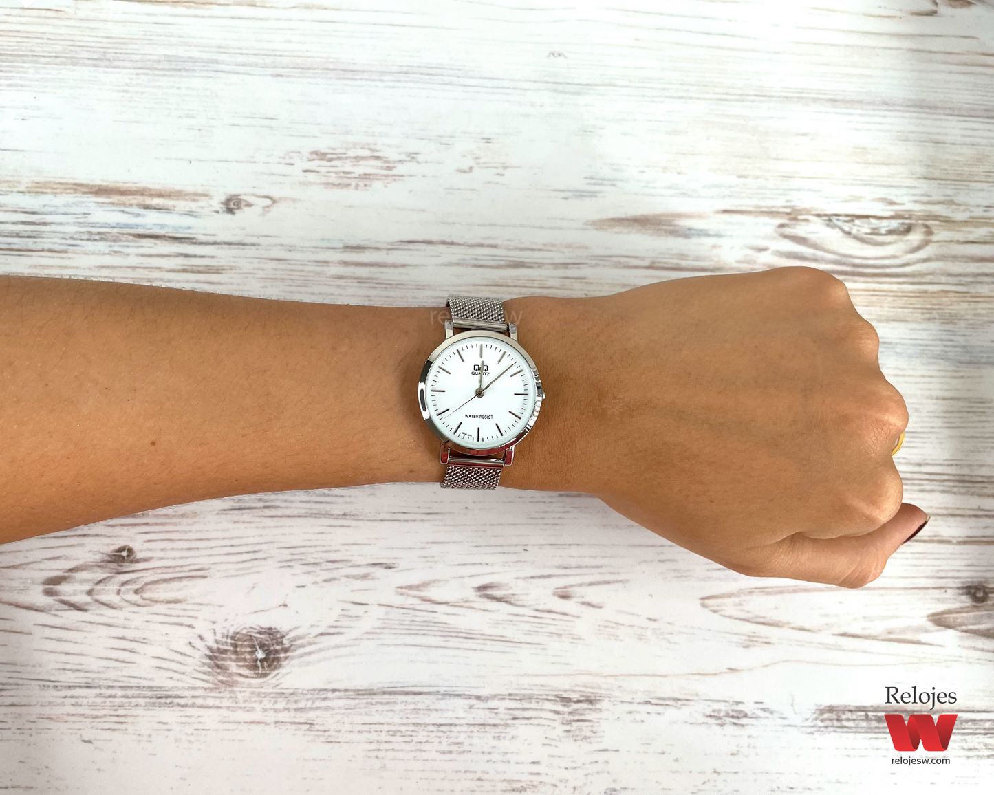 Reloj Q&Q Mujer QA21J201Y Plateado