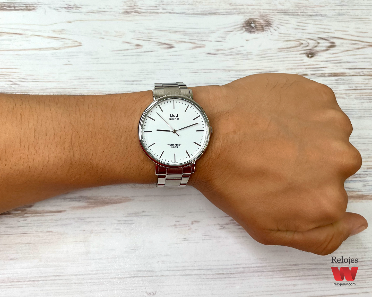 Reloj Q&Q Superior Hombre CS28J802Y Plateado