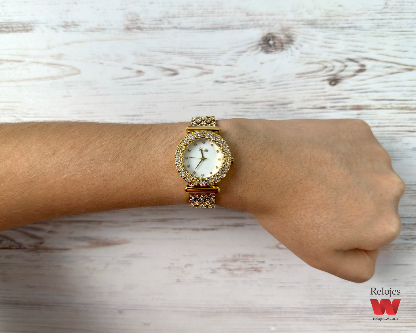 Reloj Scottie Mujer Dorado 9552-DO