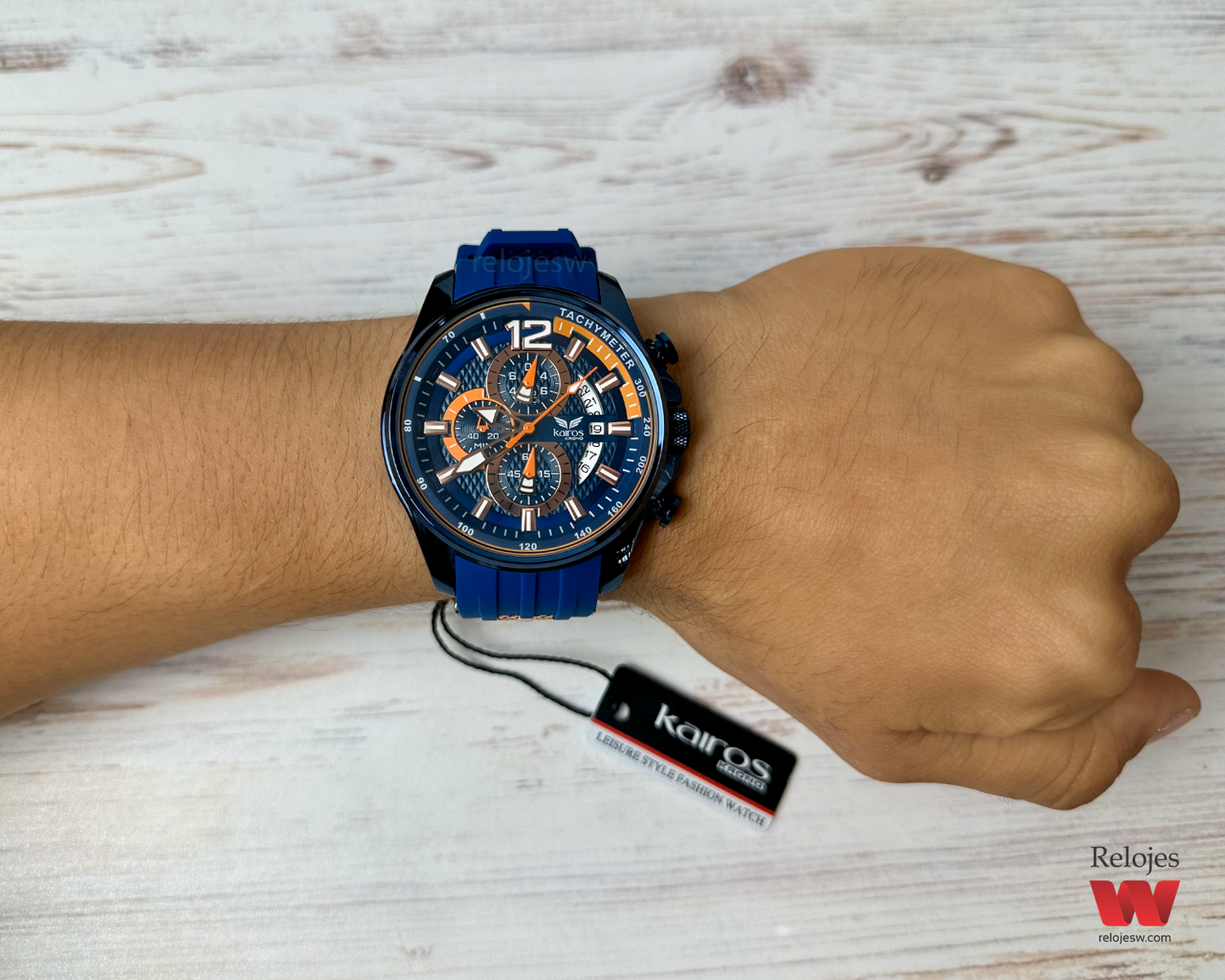 Reloj Kairos Hombre Azul KR0350G-3