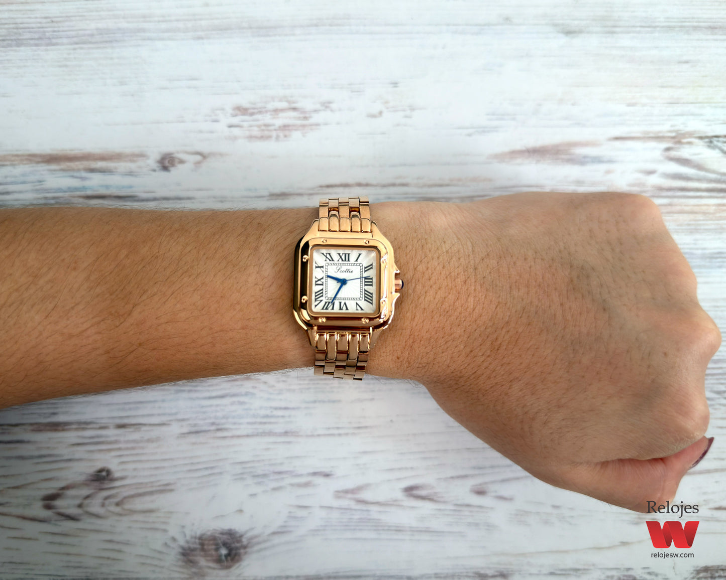 Reloj Scottie Mujer Oro Rosa 9100-OR