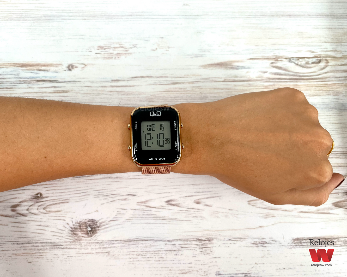 Reloj Q&Q Mujer Oro Rosa M207J013Y