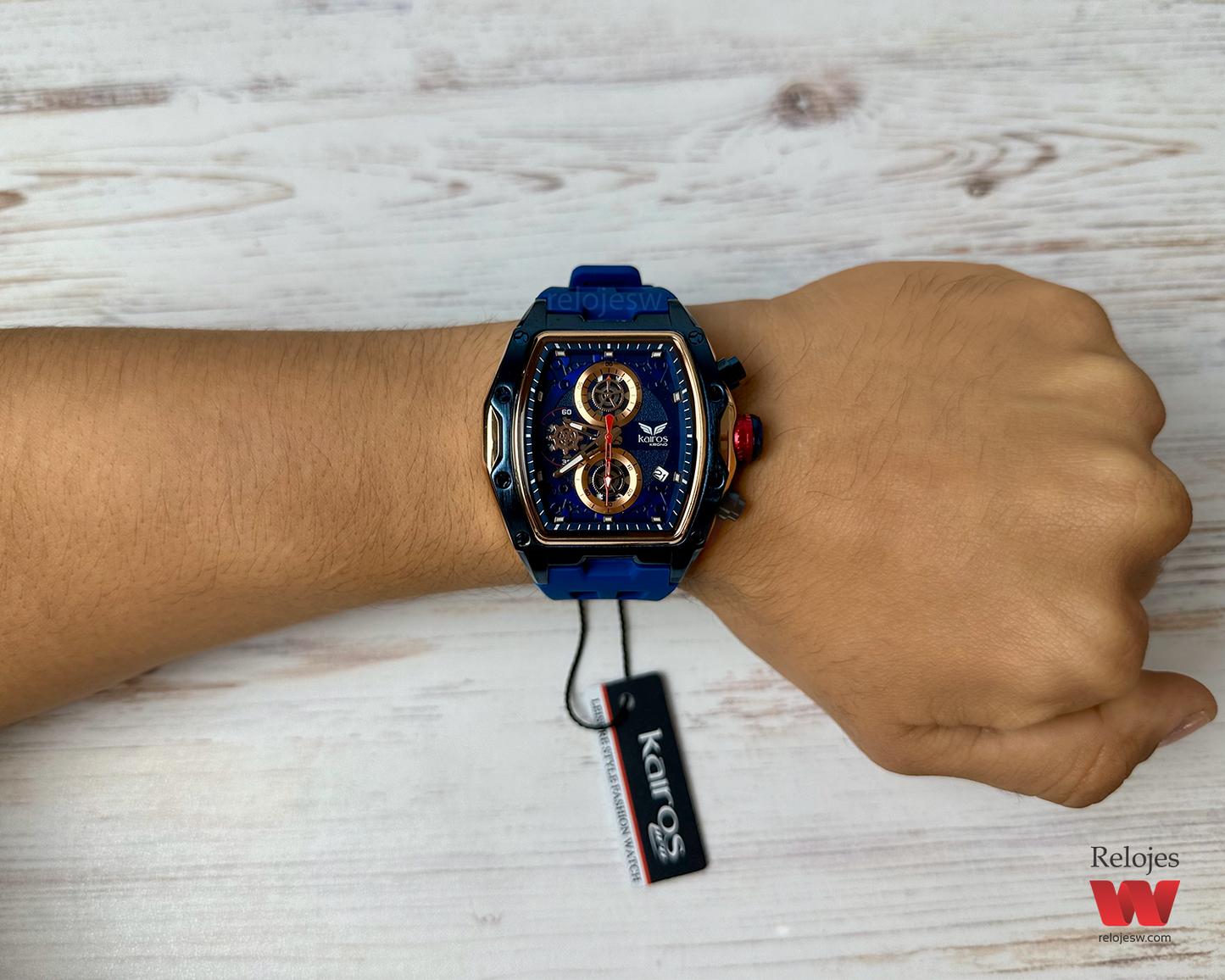 Reloj Kairos Hombre Azul KR0473G-2
