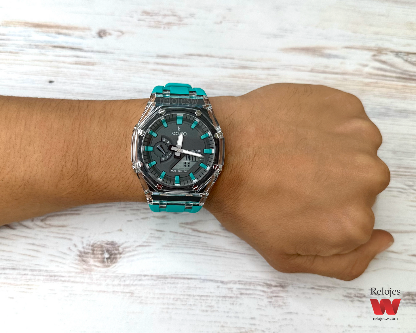 Reloj Kosmo Hombre Silicona K4010-TU