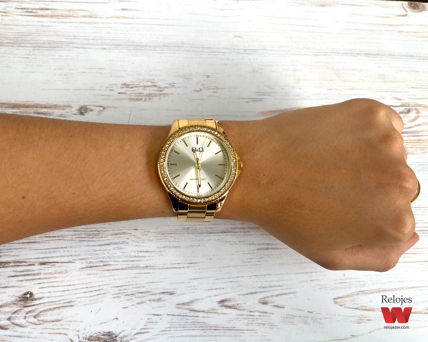 Reloj Q&Q Mujer C224J813Y Dorado