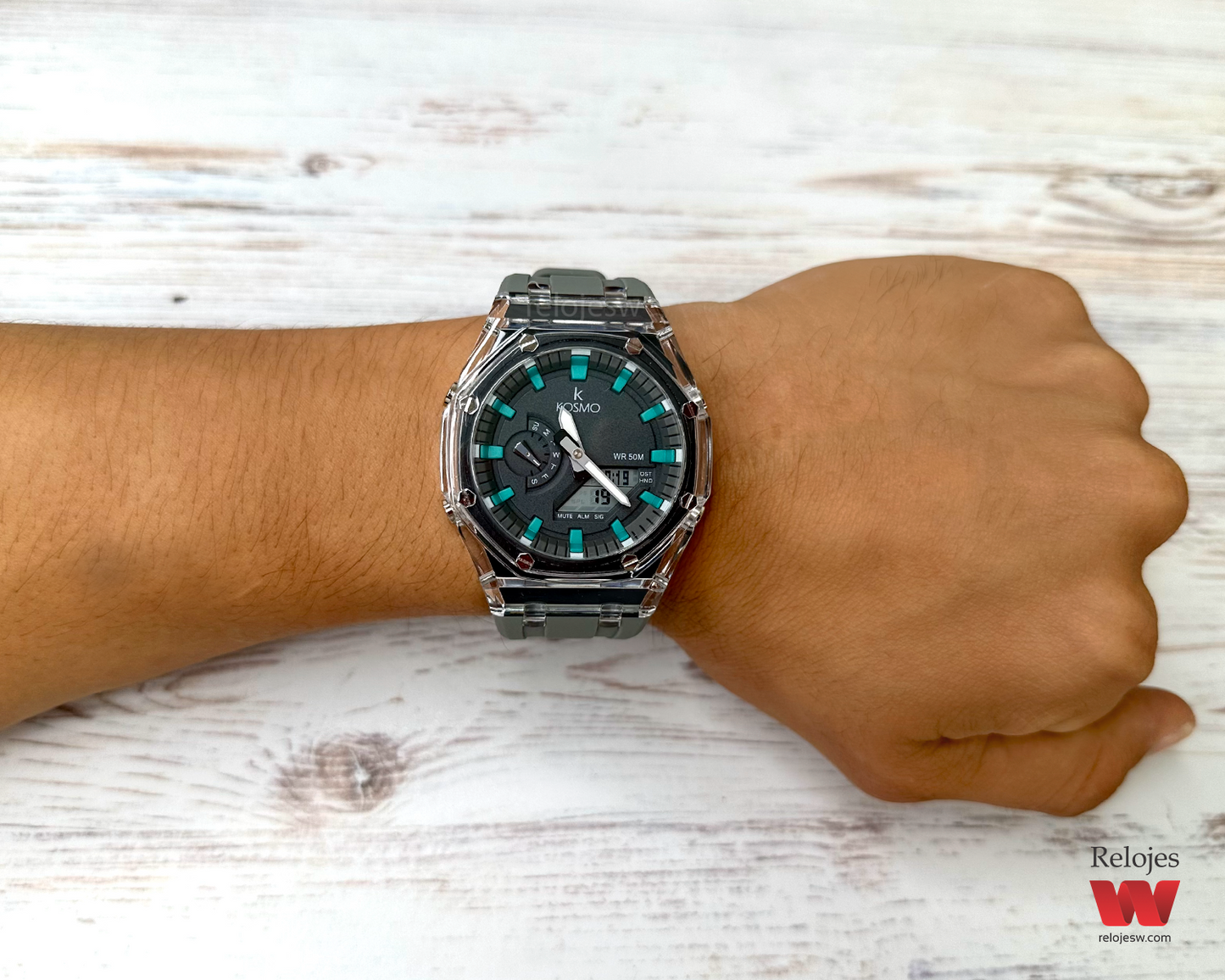 Reloj Kosmo Hombre K4010 Gris