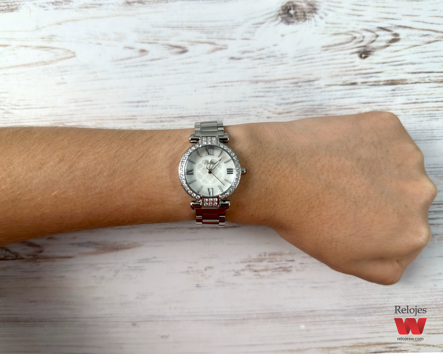 Reloj Scottie Mujer Plateado 9611C-PLPL