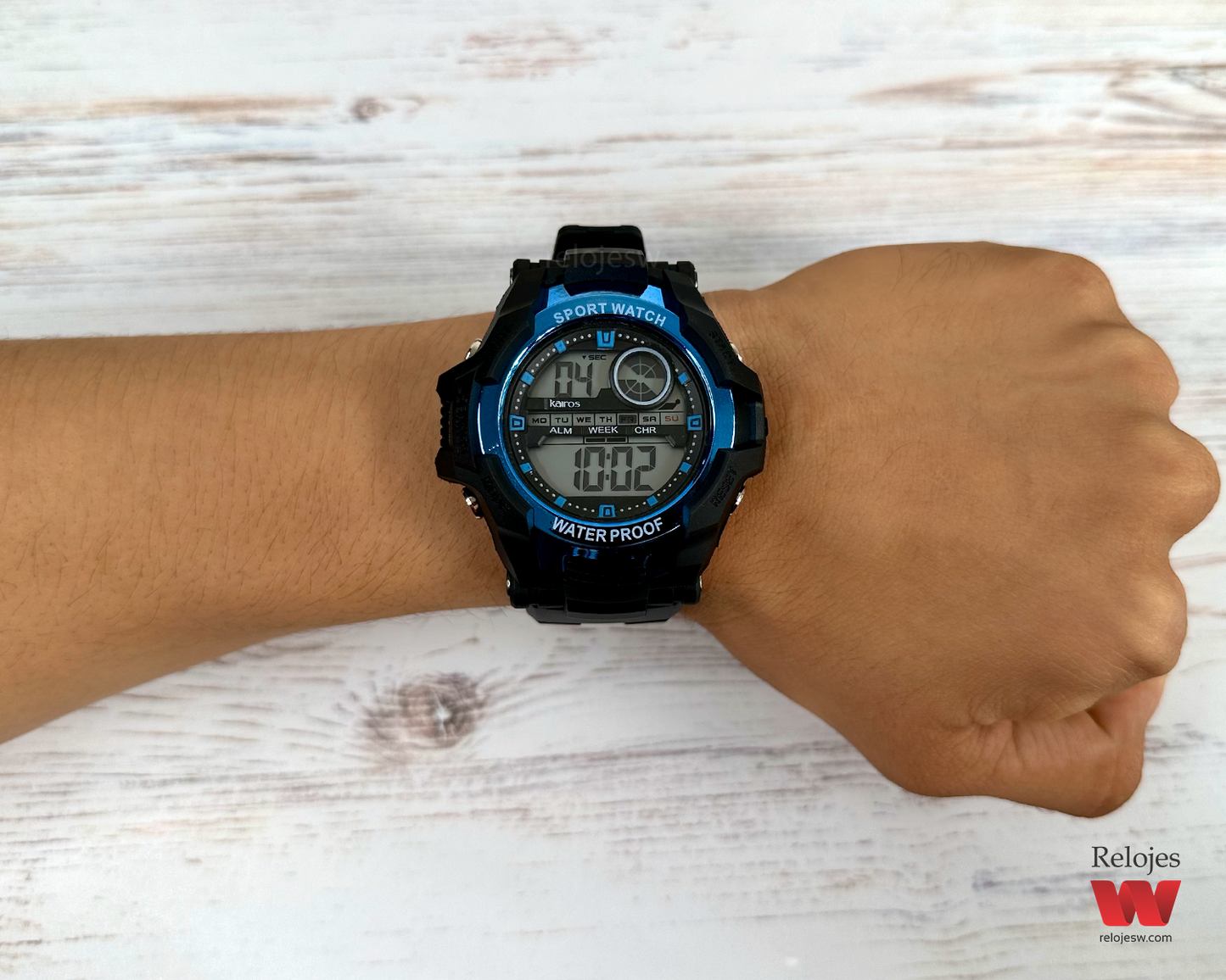 Reloj Kairos Hombre Negro Azul DM0606-NEAZ