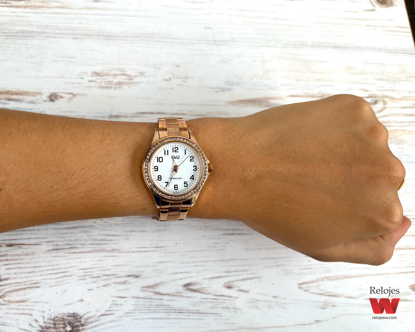 Reloj Q&Q Mujer C223J014Y Oro Rosa