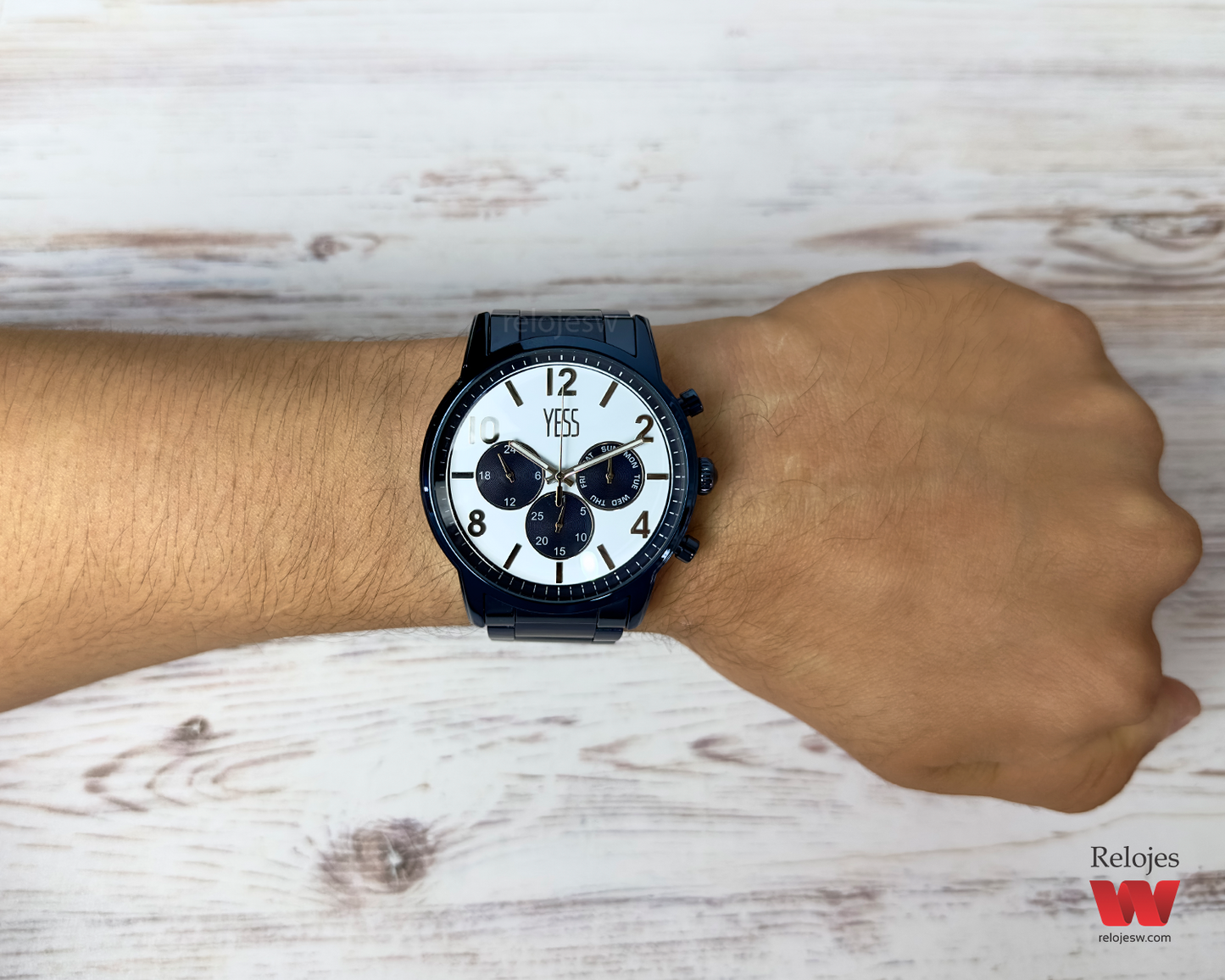 Reloj Yess Hombre Azul Y23025-AZAZ