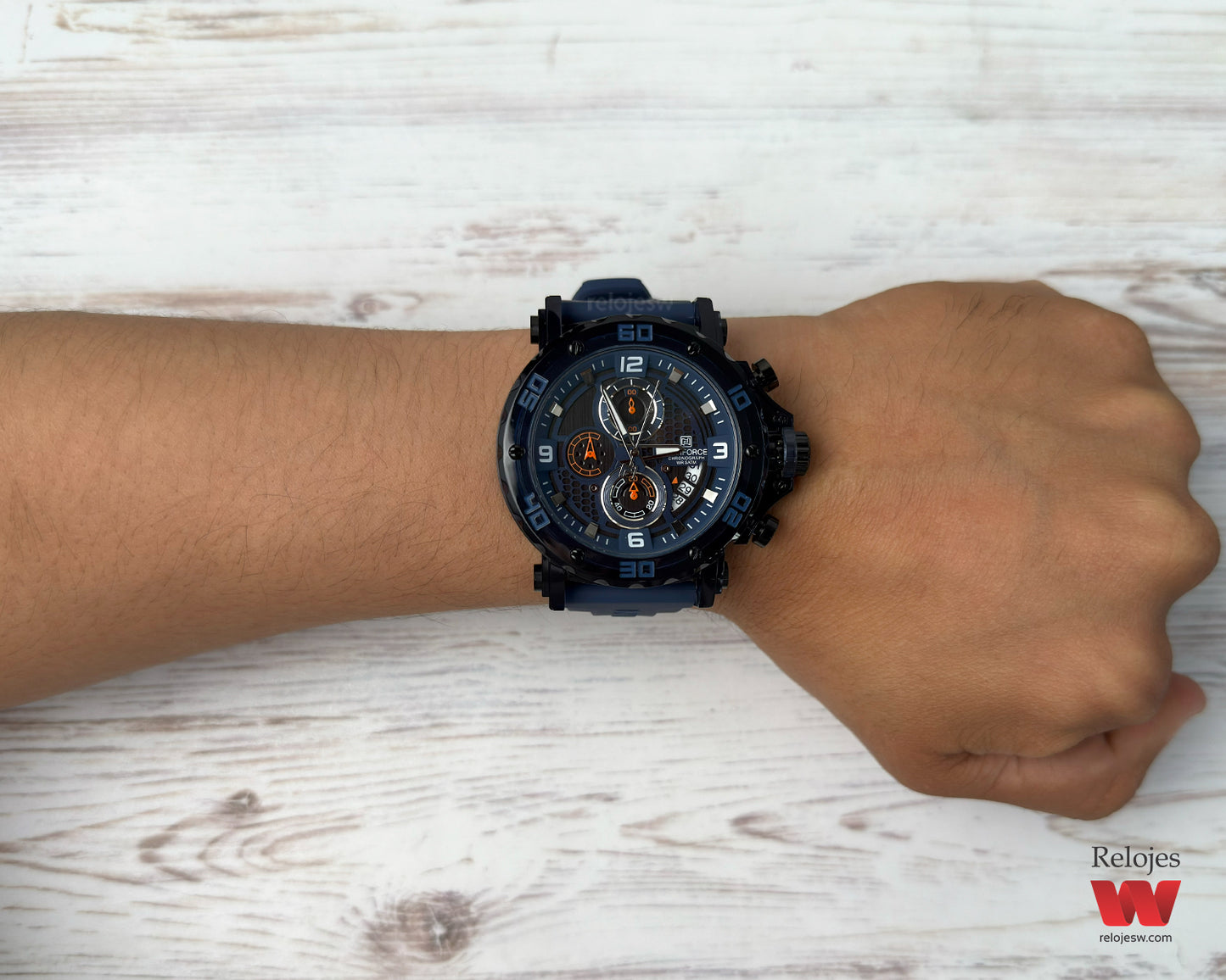 Reloj Naviforce Hombre Azul NF7123-AZ