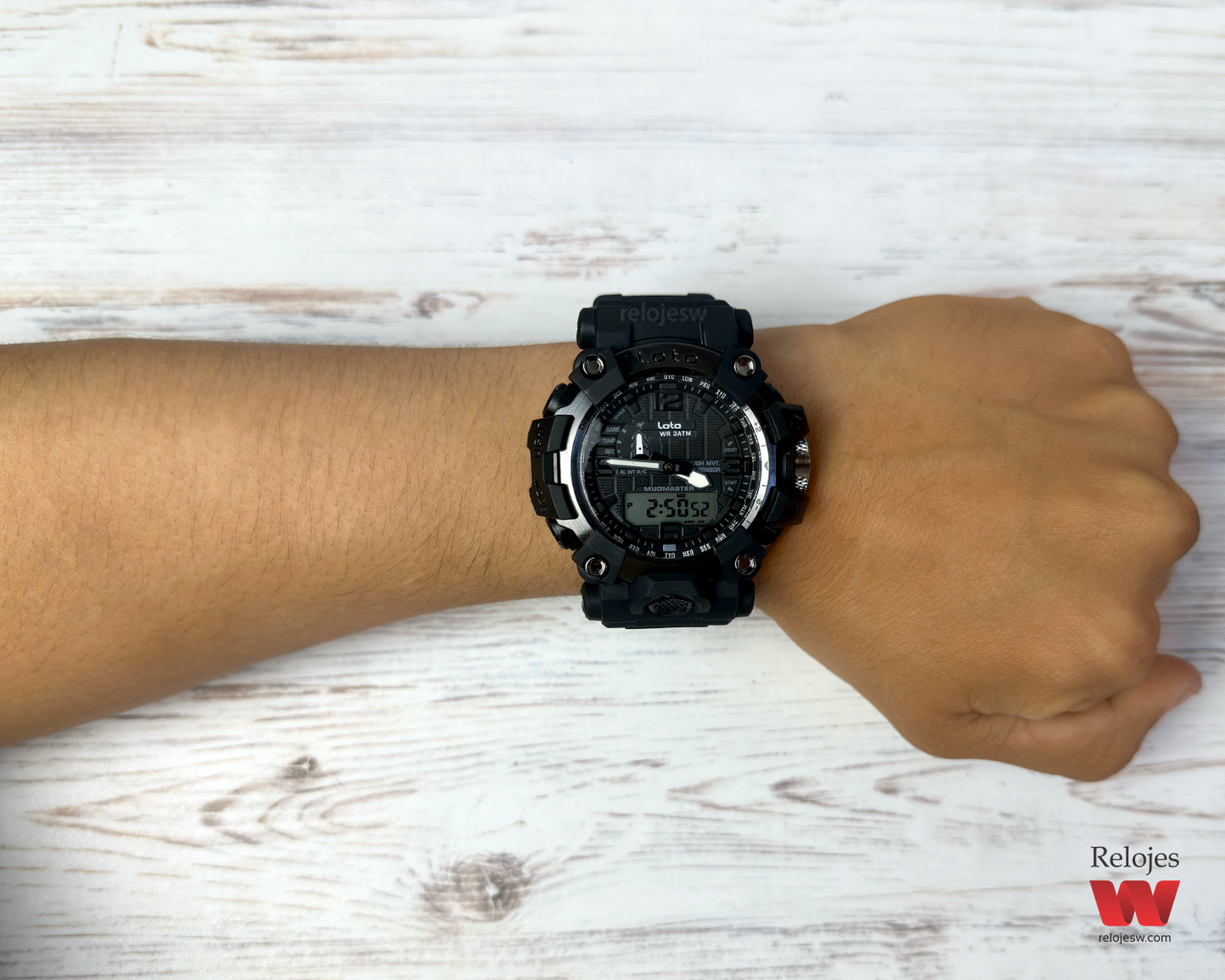 Reloj Loto Hombre Negro LT-2423-NENE