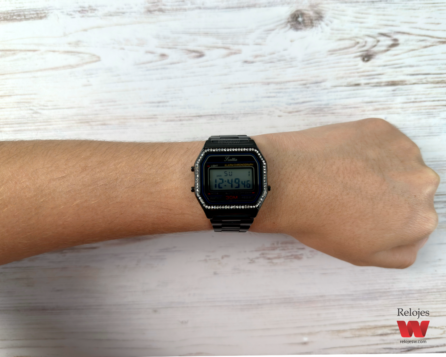 Reloj Scottie Mujer Negro 1474-NE