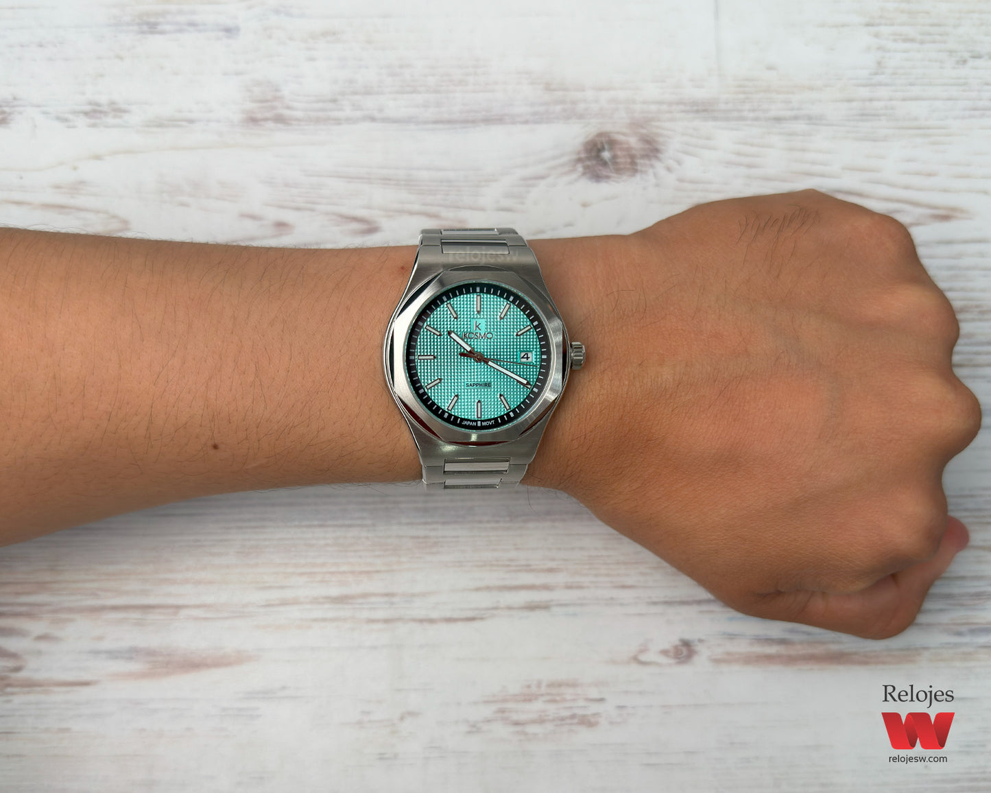 Reloj Kosmo Hombre Plateado K-609-PLME