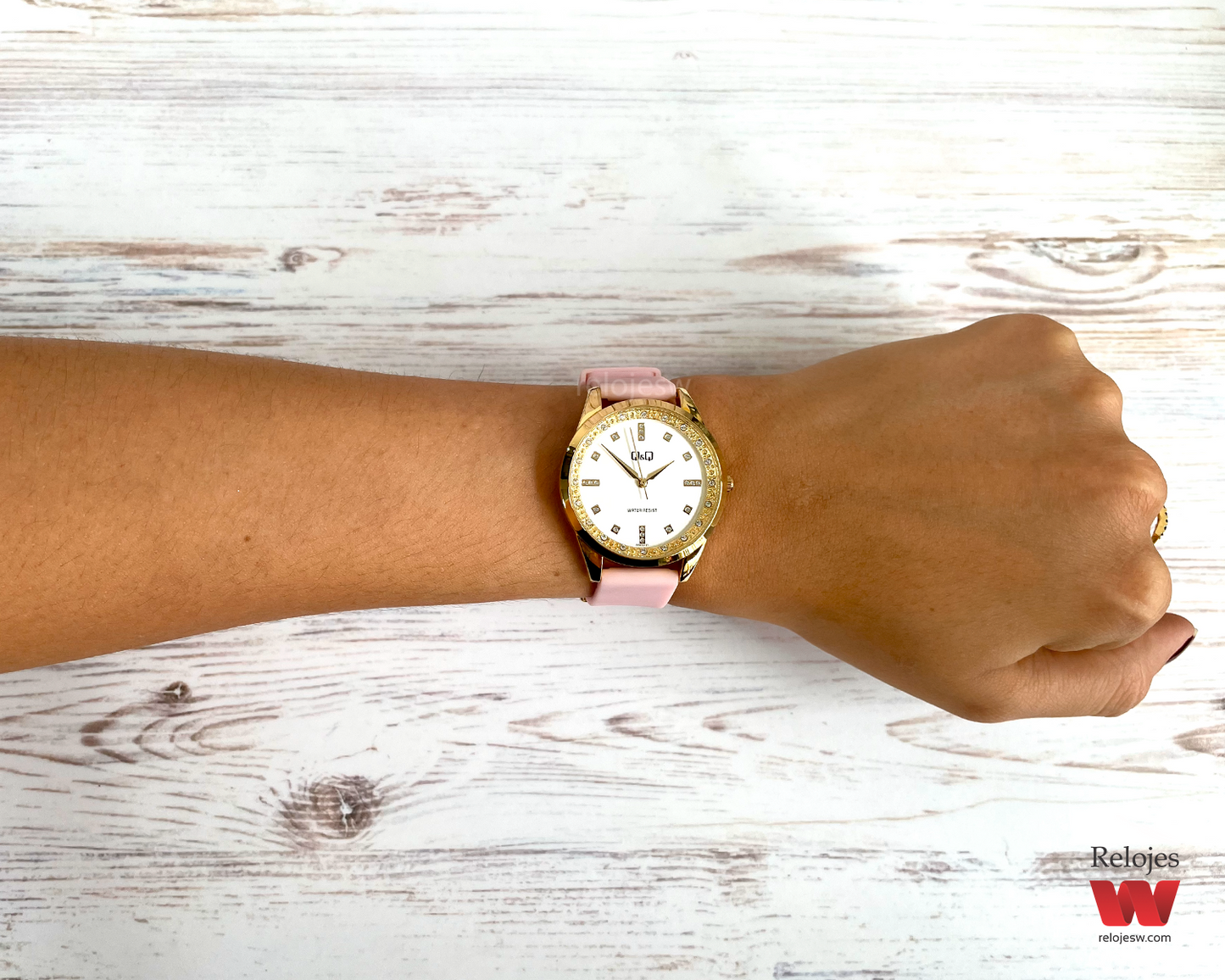 Reloj Q&Q Mujer QC07J121Y Rosado Dorado
