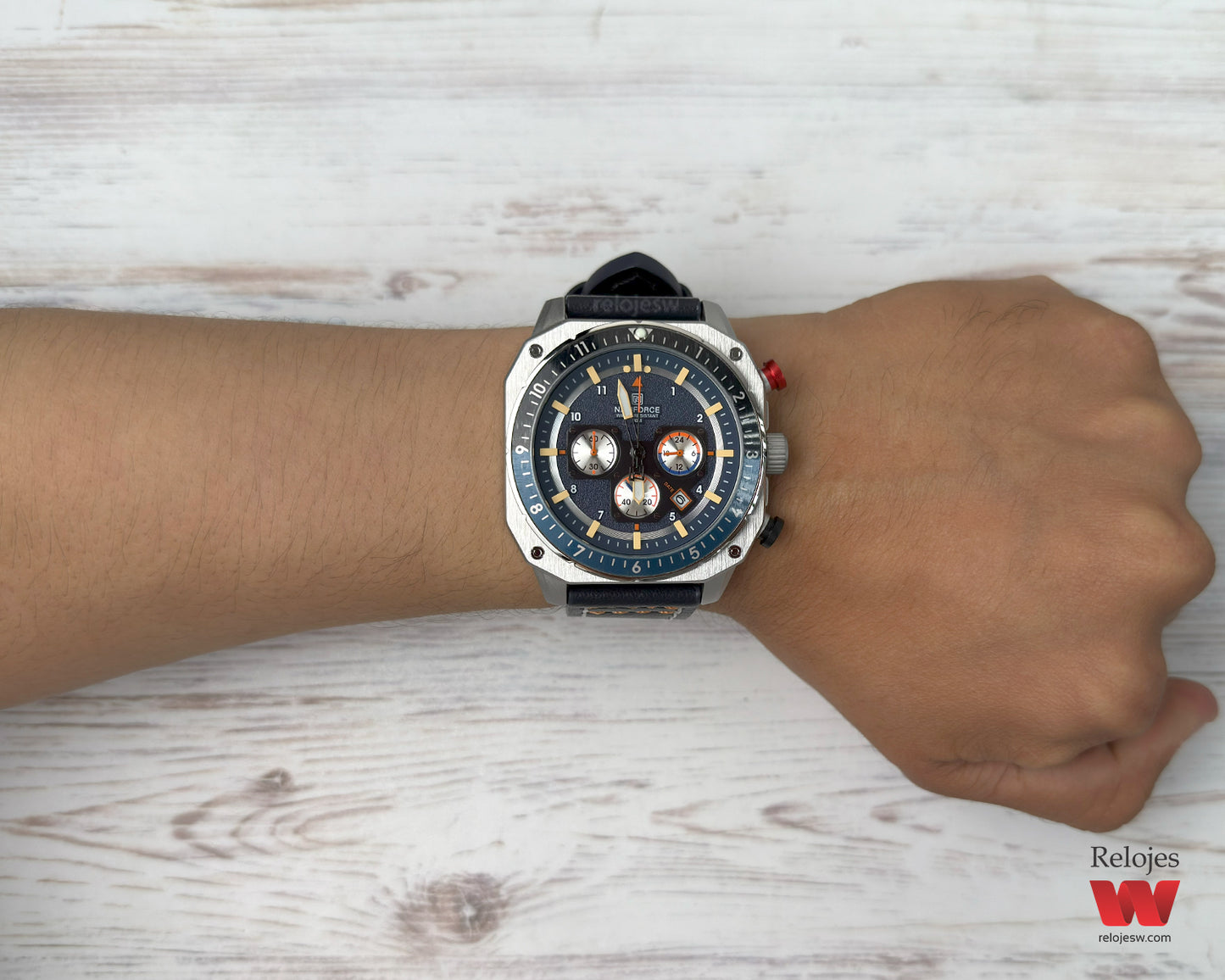 Reloj Naviforce Hombre Azul NF8057-AZPL