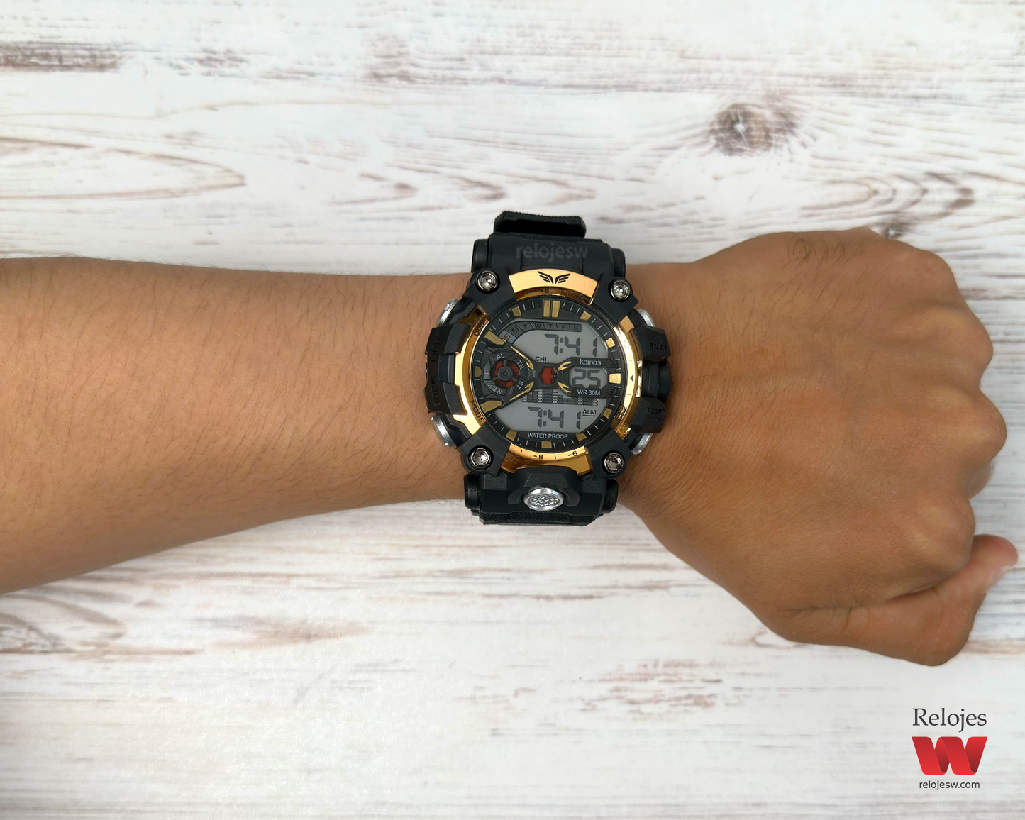 Reloj Kairos Hombre Negro Cobre DM1909B-NECO