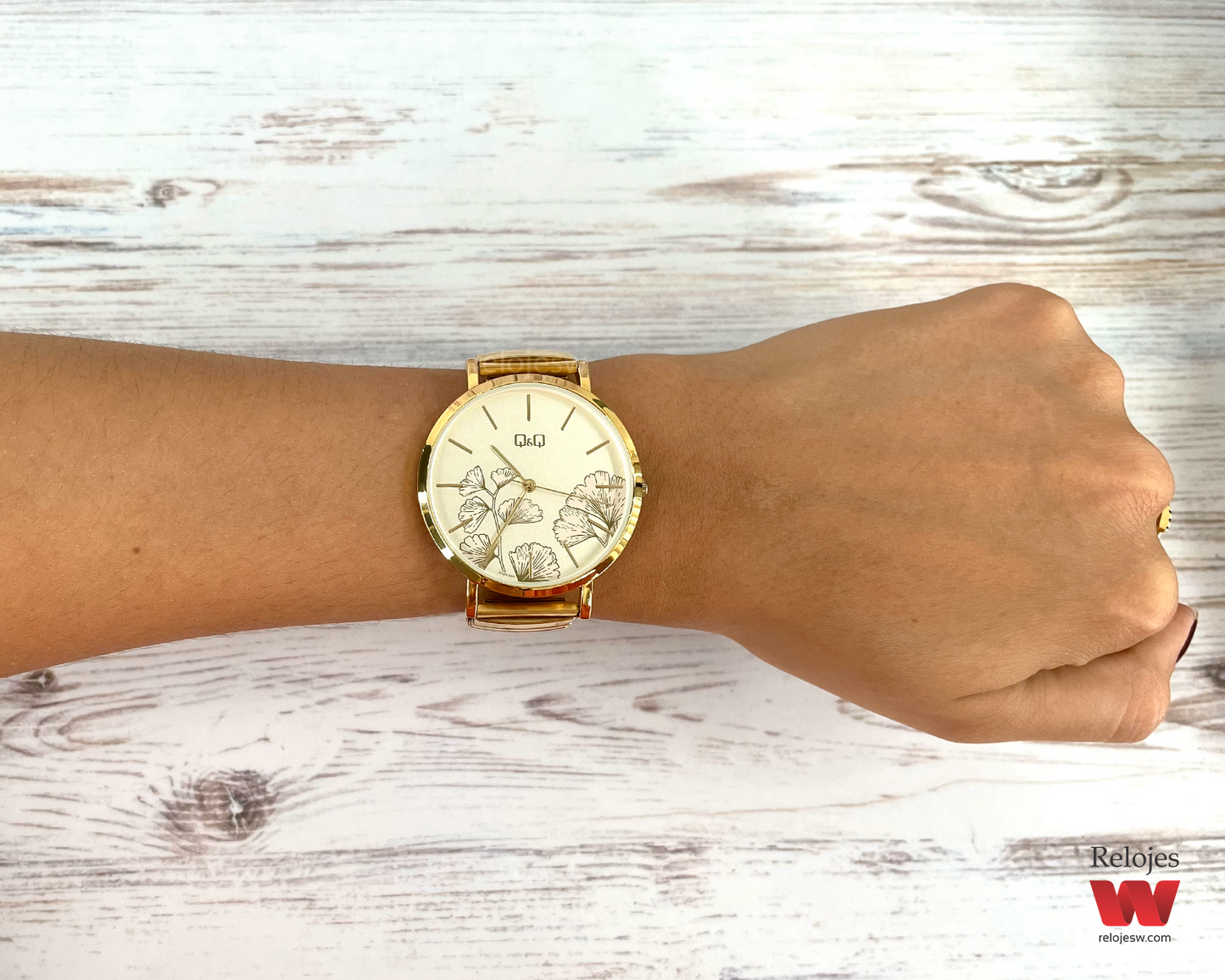 Reloj Q&Q Mujer QA20J834Y Dorado