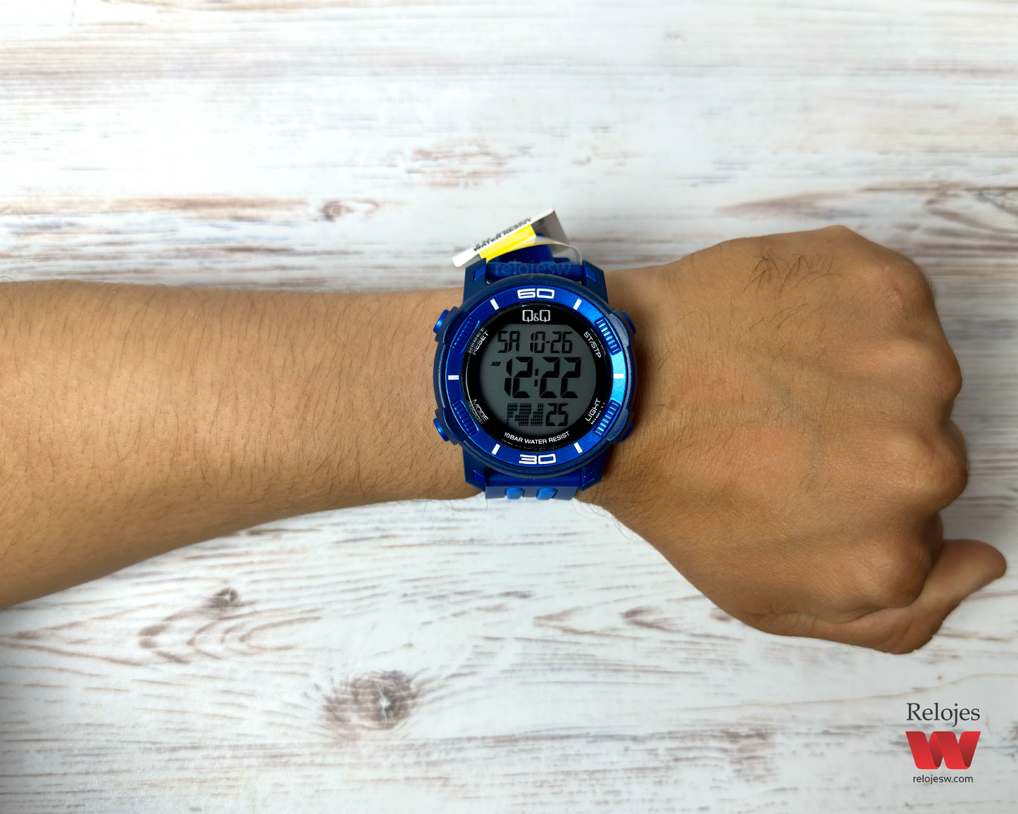 Reloj Q&Q Hombre Negro Azul M170J804Y