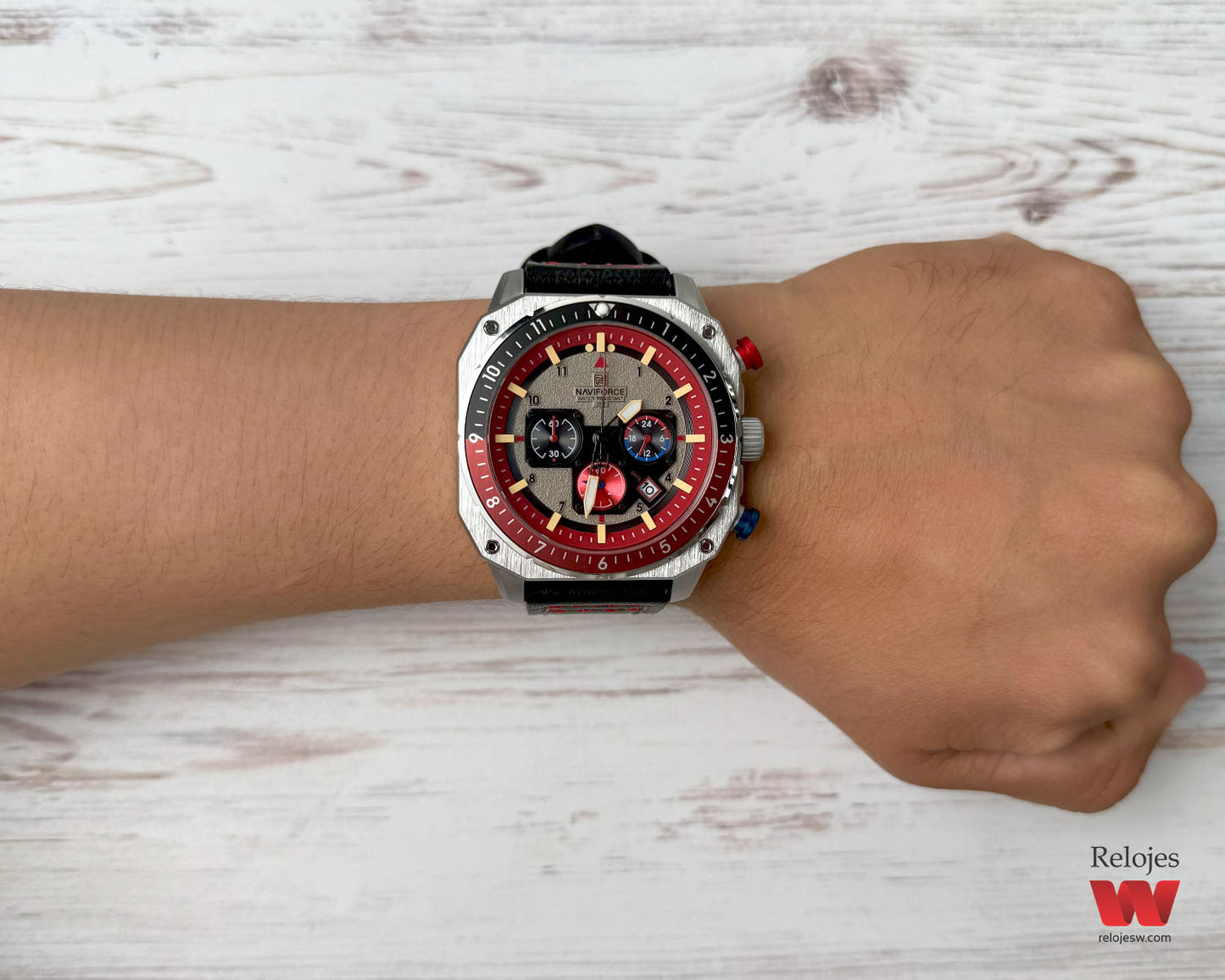 Reloj Naviforce Hombre Negro NF8057-NEPL