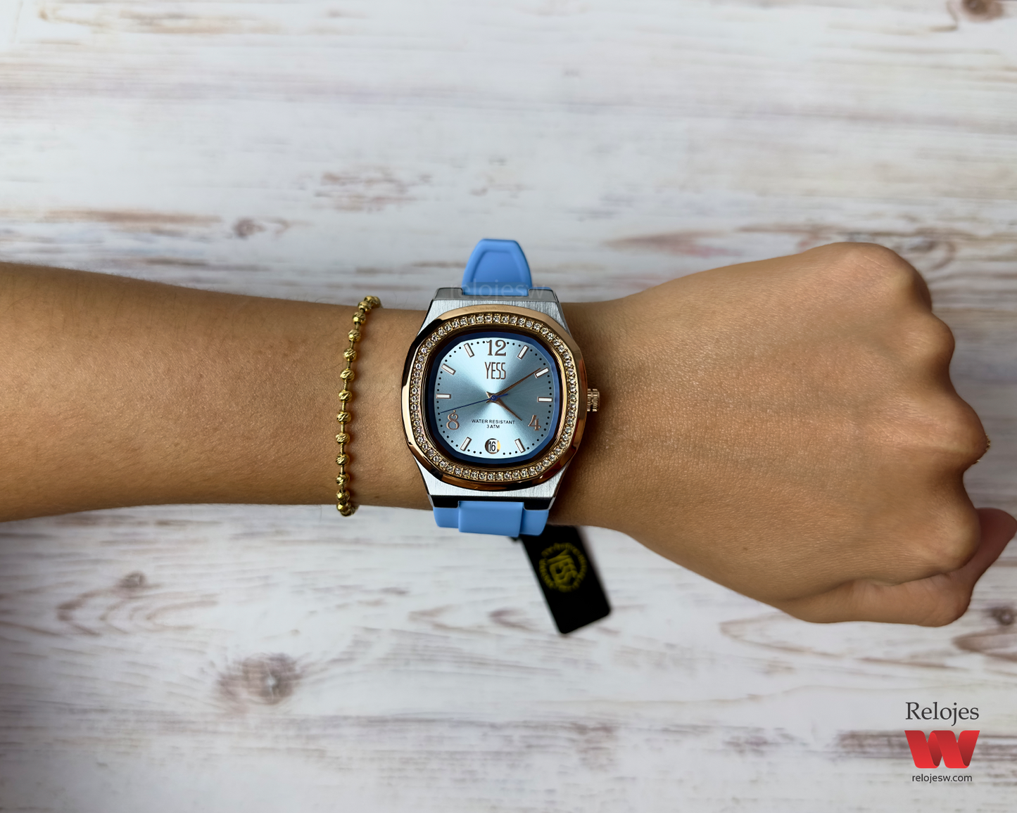 Reloj Yess Mujer Celeste Y23001-CEPLOR
