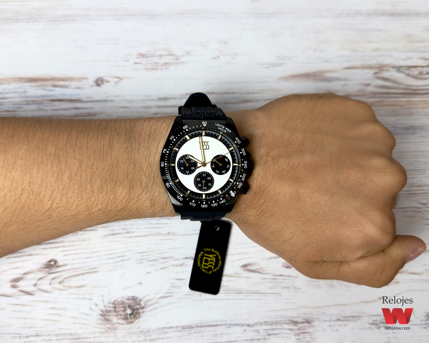 Reloj Yess Hombre Negro SMT-230420-NENE